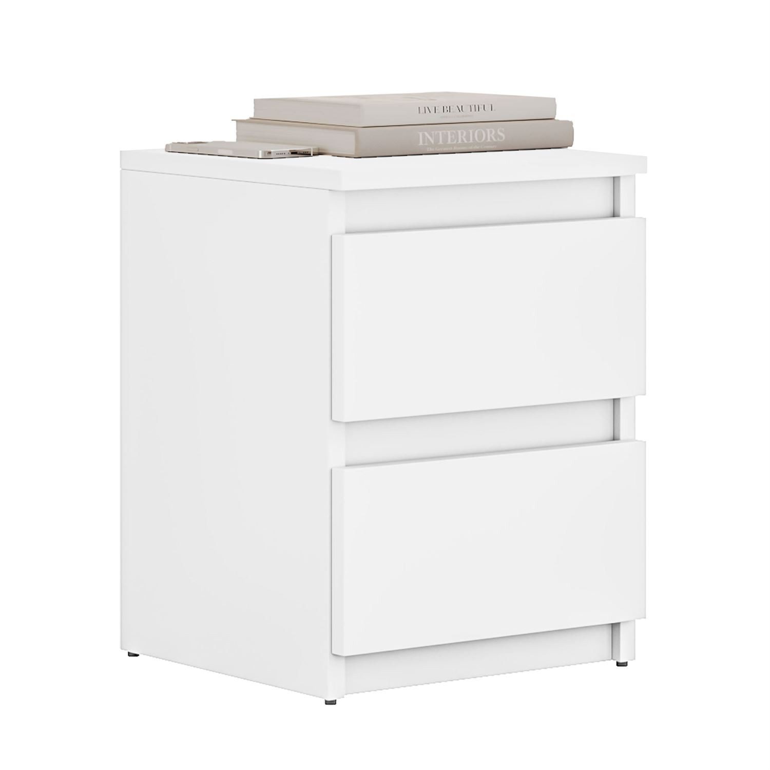 Lookway Nachttisch HANA M2 mit Schubladen (1x Nachttisch), Breite: 30 cm