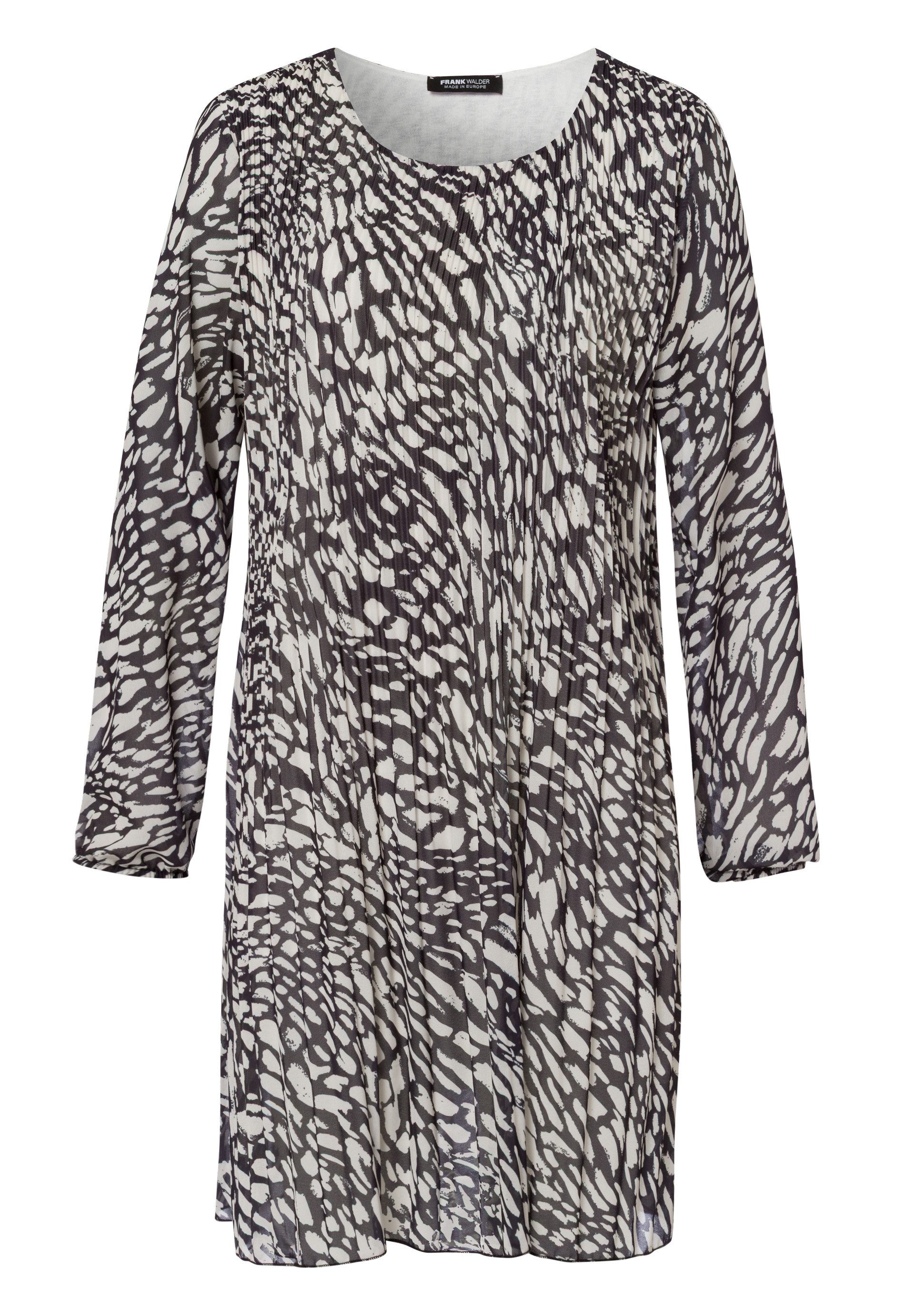 FRANK WALDER Midikleid mit Plisseefalten günstig online kaufen