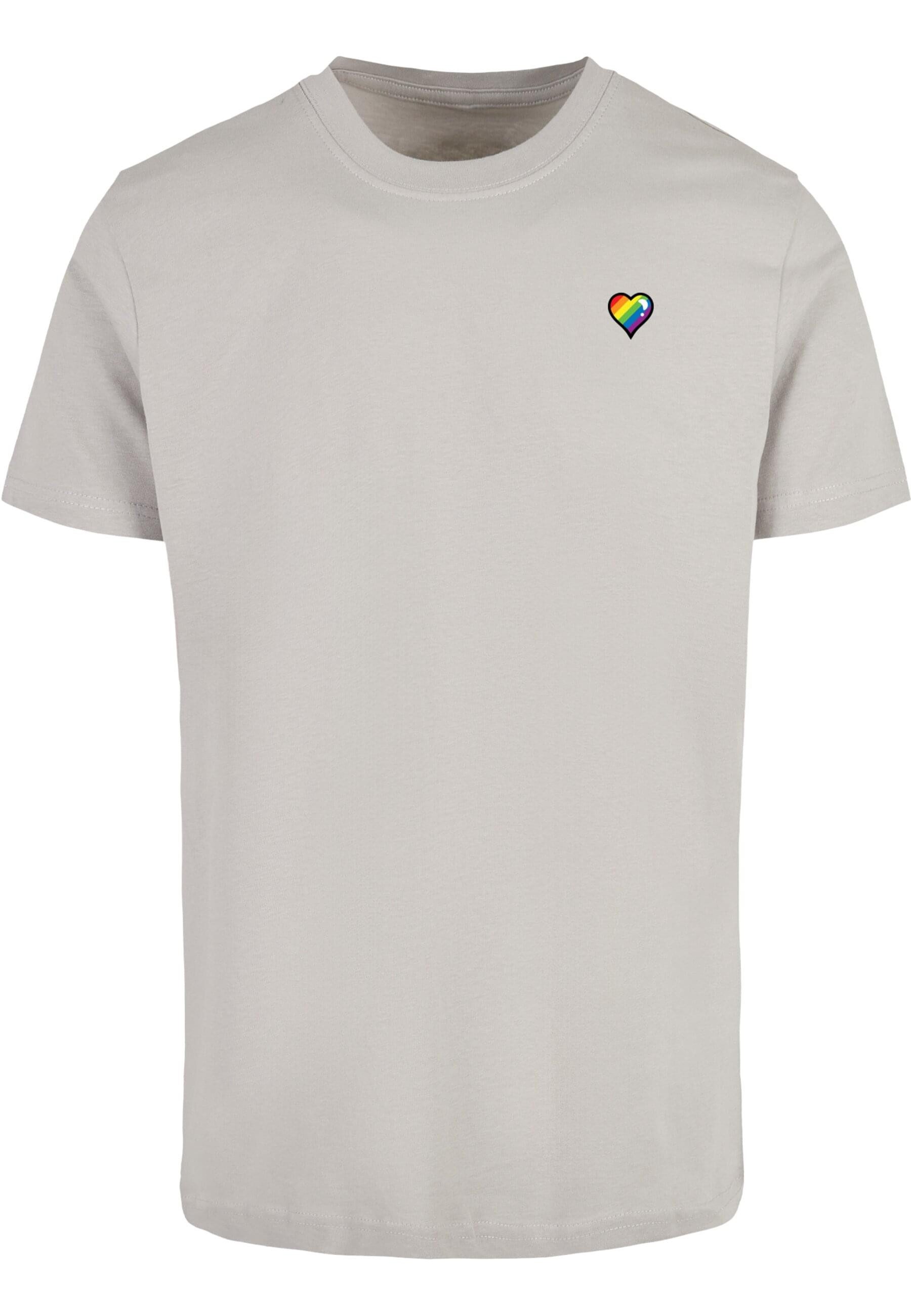 MisterTee T-Shirt MisterTee Glossy Heart Pride günstig online kaufen