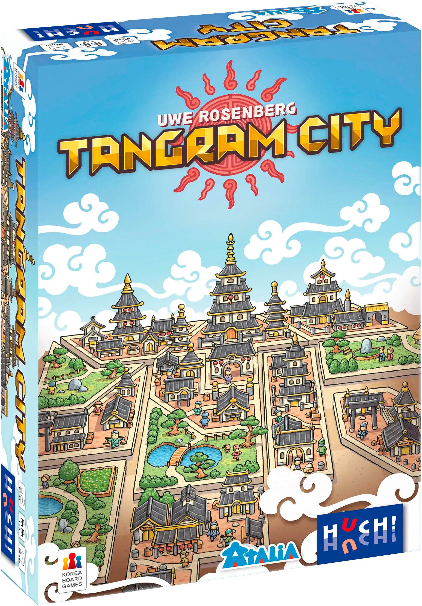 HUCH! Spiel Tangram City, Familienspiel