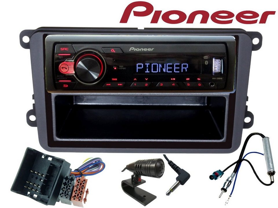DSX PIONEER DAB+ Bluetooth USB für VW Golf 5 V 6 VI Passat 3BG
