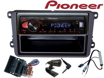 DSX PIONEER DAB+ Bluetooth USB für VW Golf 5 V 6 VI Passat 3BG Antenne Autoradio (Digitalradio (DAB), UKW, 50,00 W)