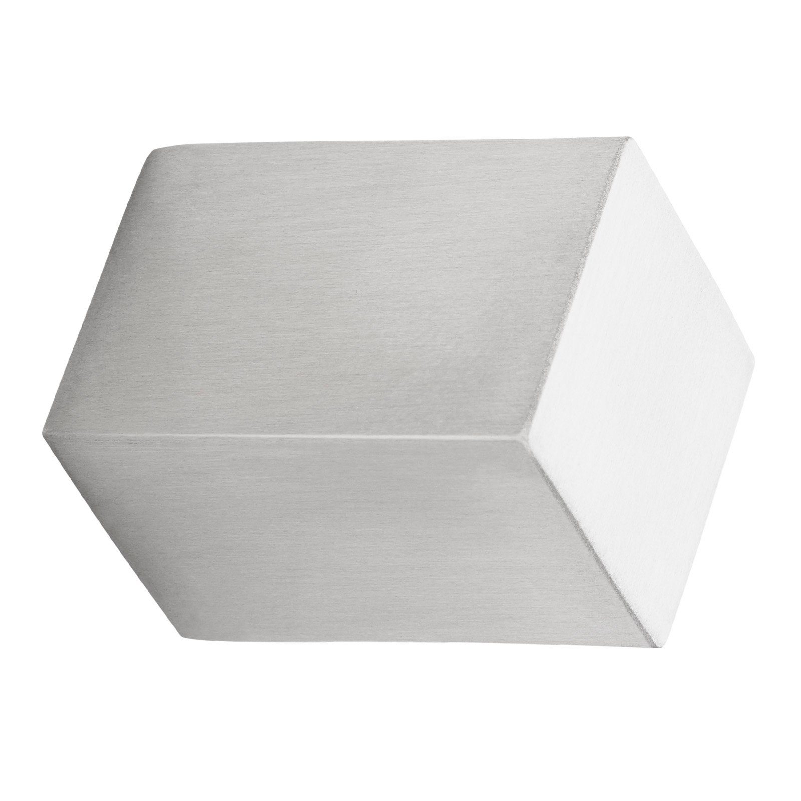 SO-TECH® Möbelknopf NEATH Länge 15 - 30 mm Edelstahl gebürstet, Knopf Knauf incl. Schraube