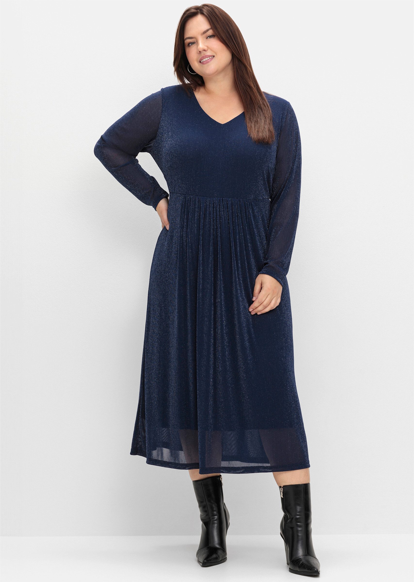 Sheego Jerseykleid Abendkleid günstig online kaufen