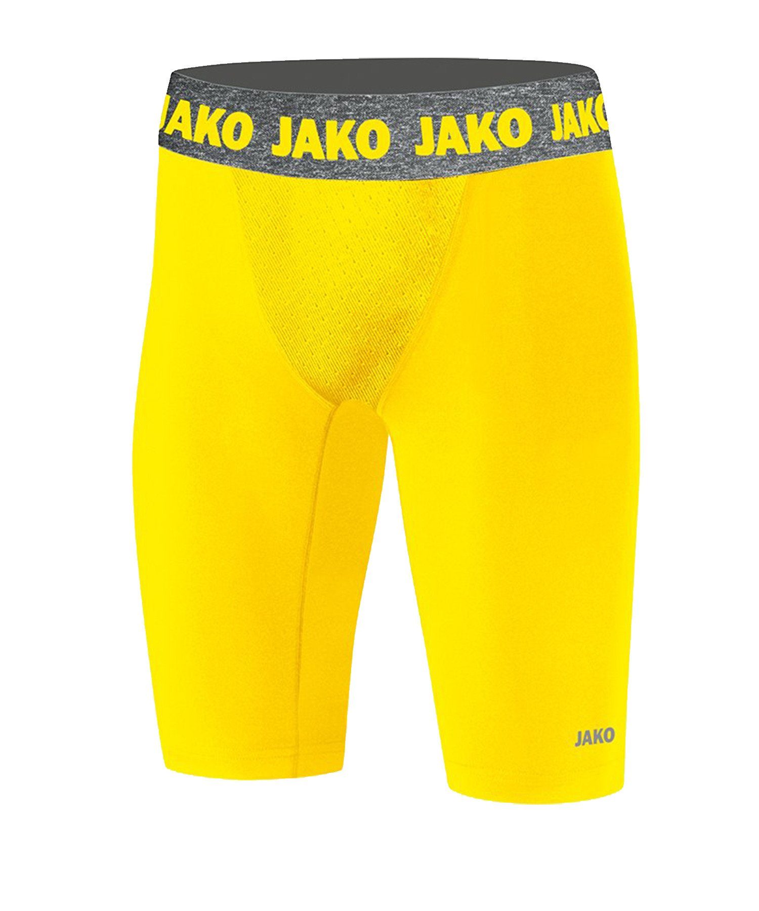 Short Funktionshose Tight Jako Kids 2.0 gelb Compression