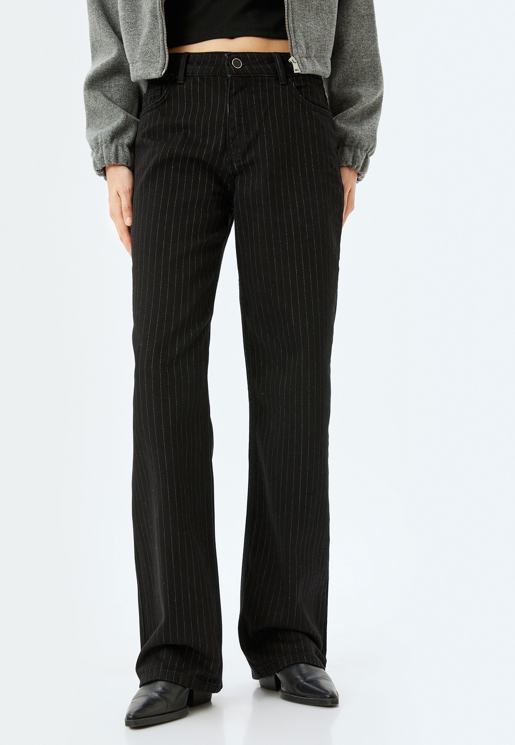 Straight-Jeans Denim Longer Straight Straight-Jeans