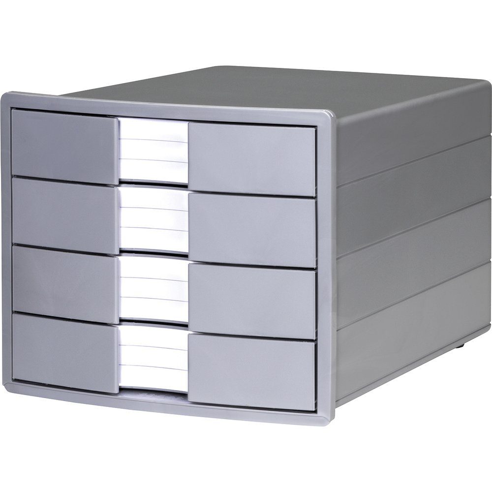 Schubladenbox Schubladenbox 10128-18 KARMA IMPULS DIN HAN C4 A4, DIN Schwarz HAN Anzahl