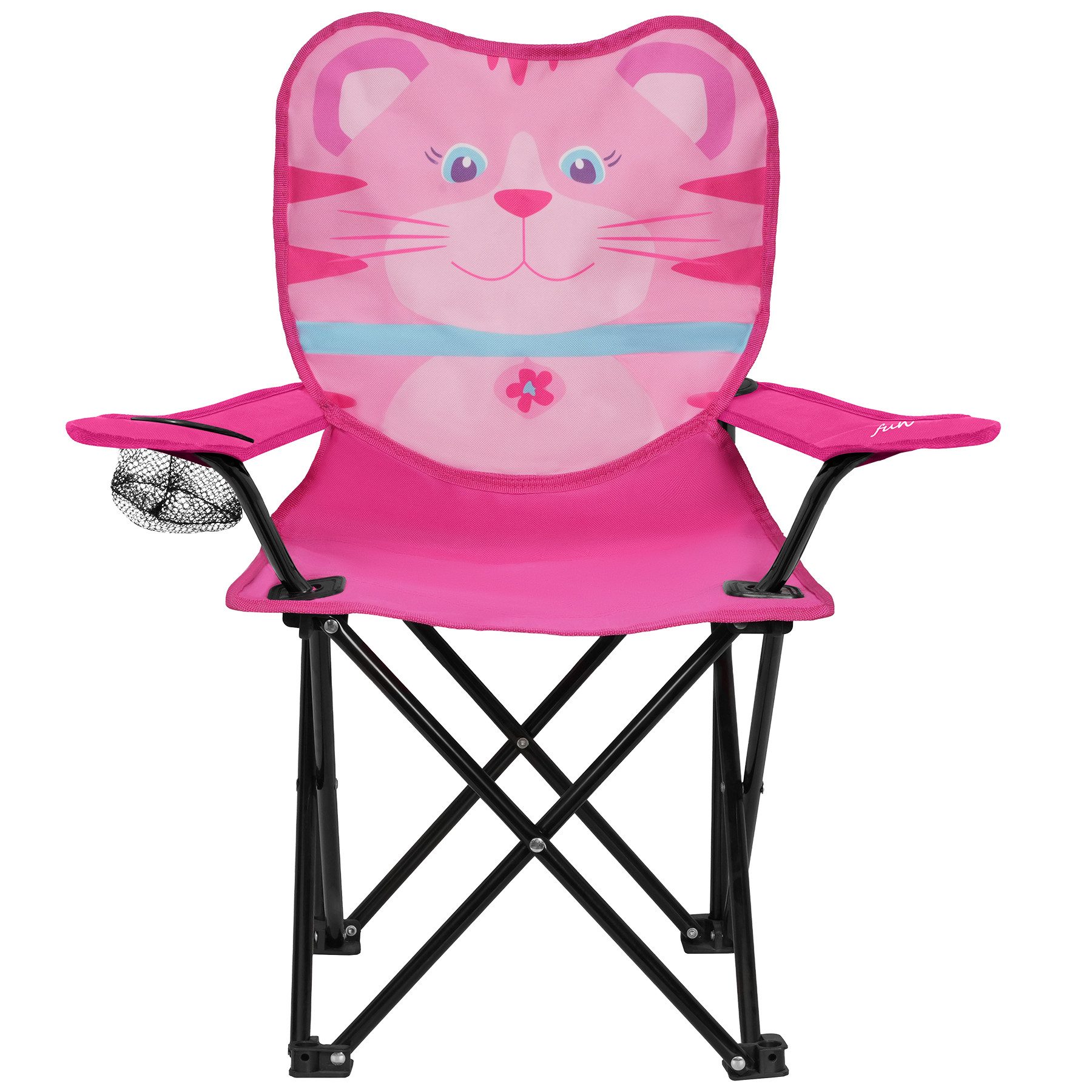 NILS FUN Campingstuhl Kinderstuhl Katze faltbarer günstig online kaufen