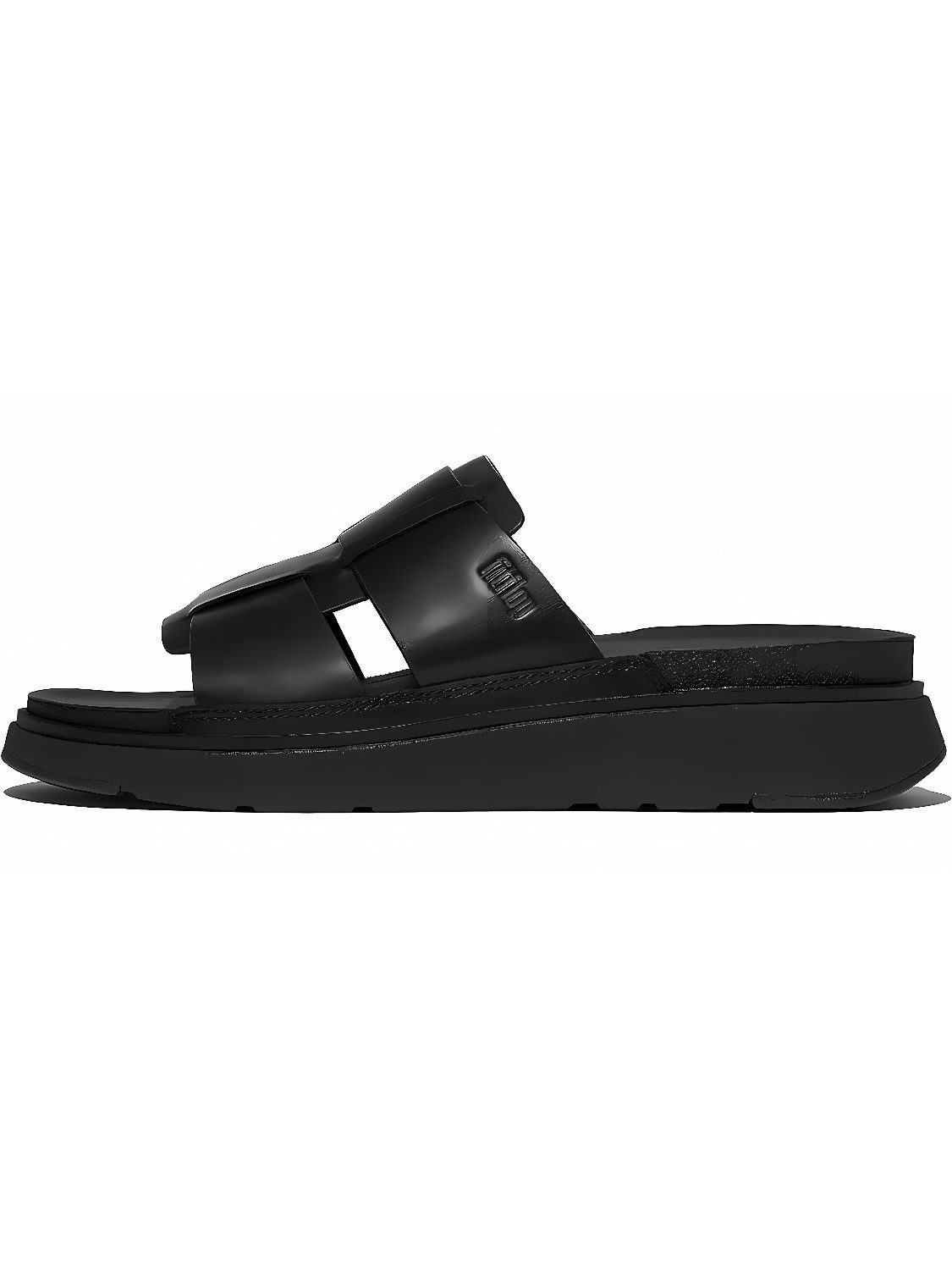 Fitflop Gen-FF Mens Leather Fishmerman Slides Sandale