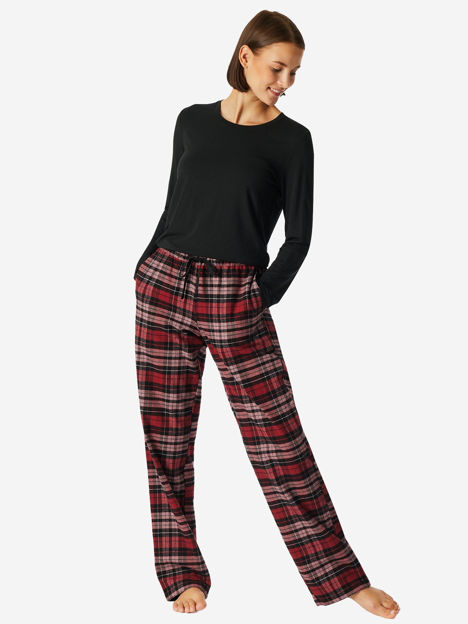 Schiesser Pyjamahose Mix & Relax schlaf-hose günstig online kaufen