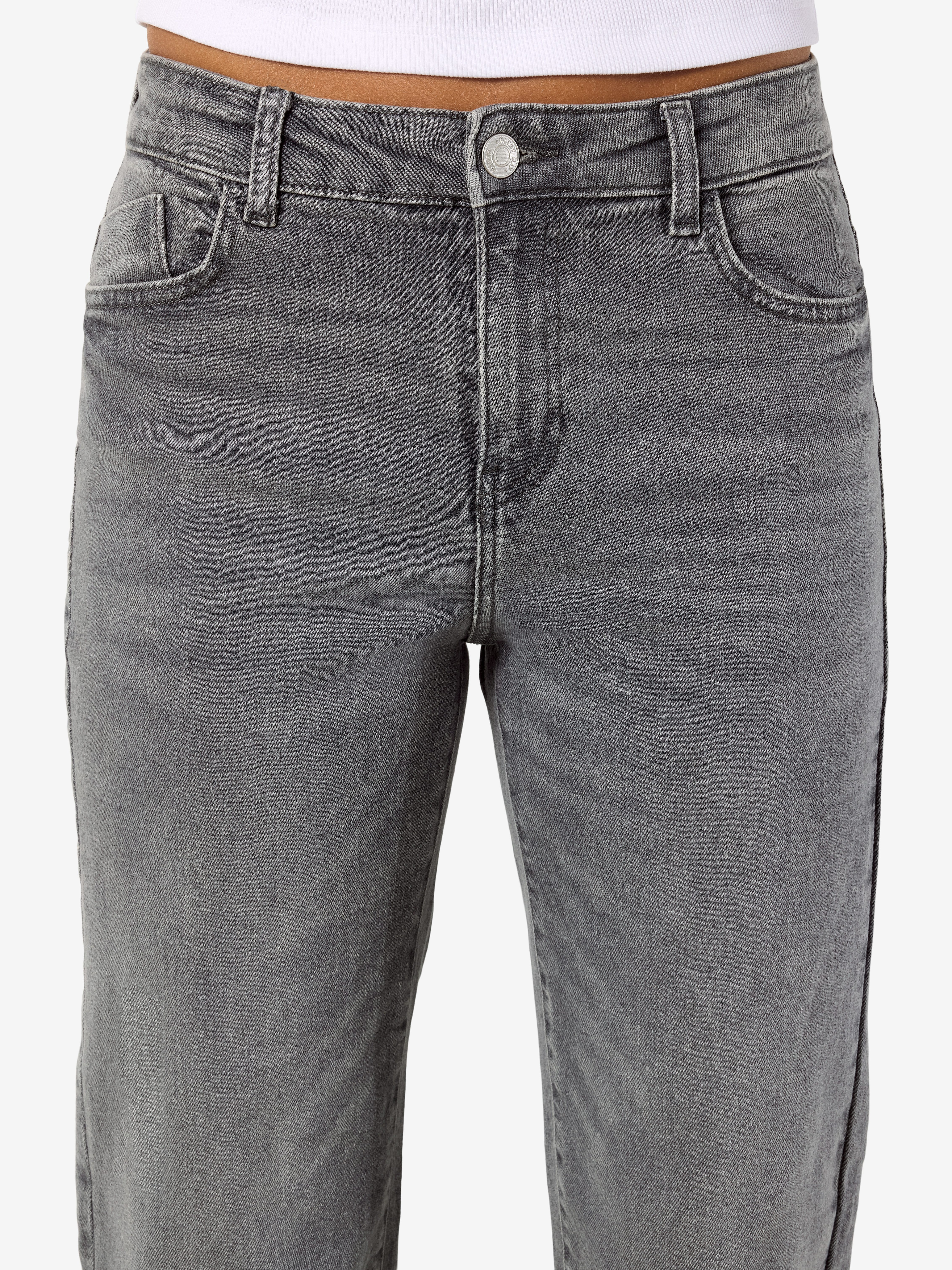 Noisy may Straight-Jeans NMYOLANDA NW WIDE JEANS AZ371DG NOOS