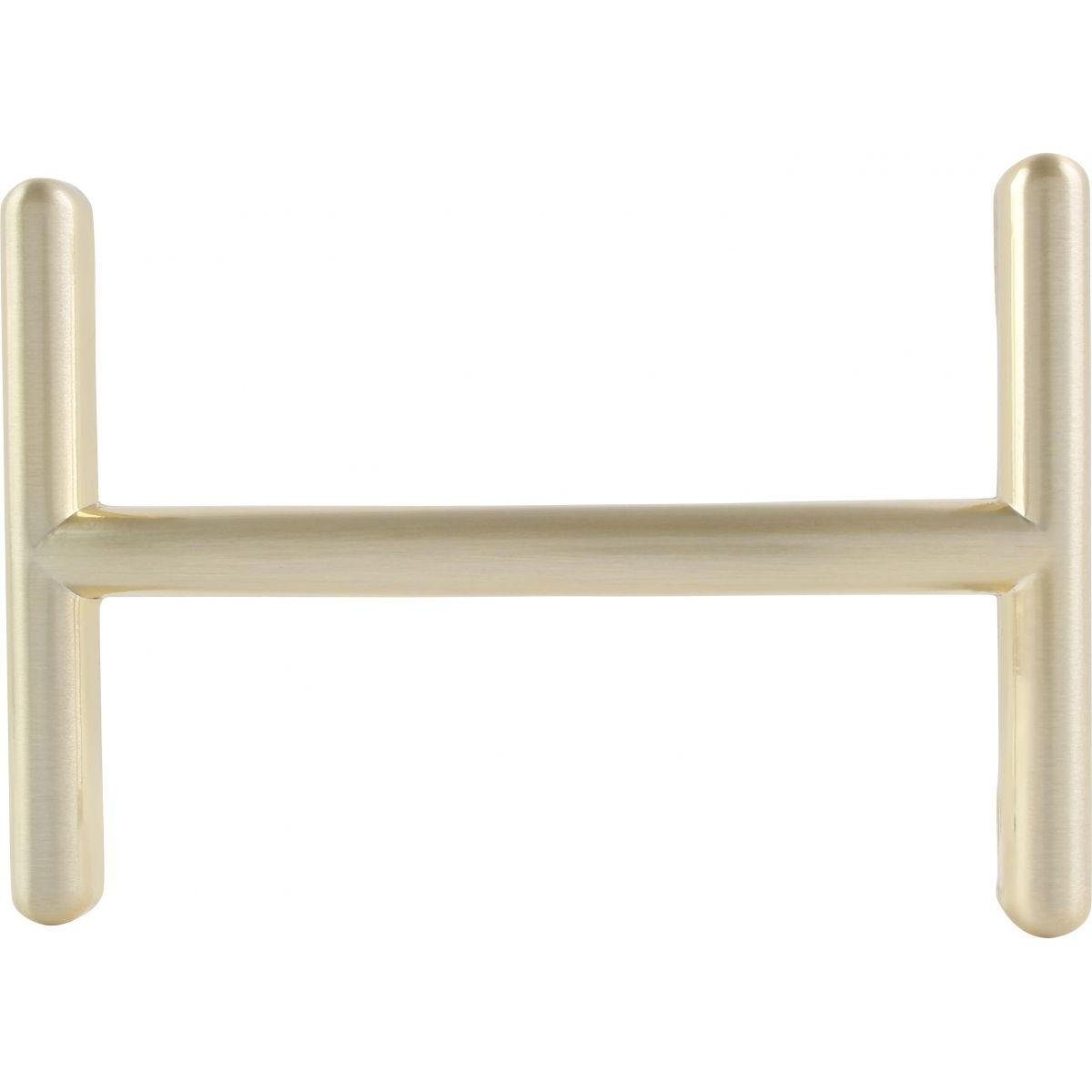 BELTINGER Gürtelschnalle Hekate 4,0 cm - Buckle Wechselschließe Gürtelschließe 40mm - Gürtel bi Gold matt