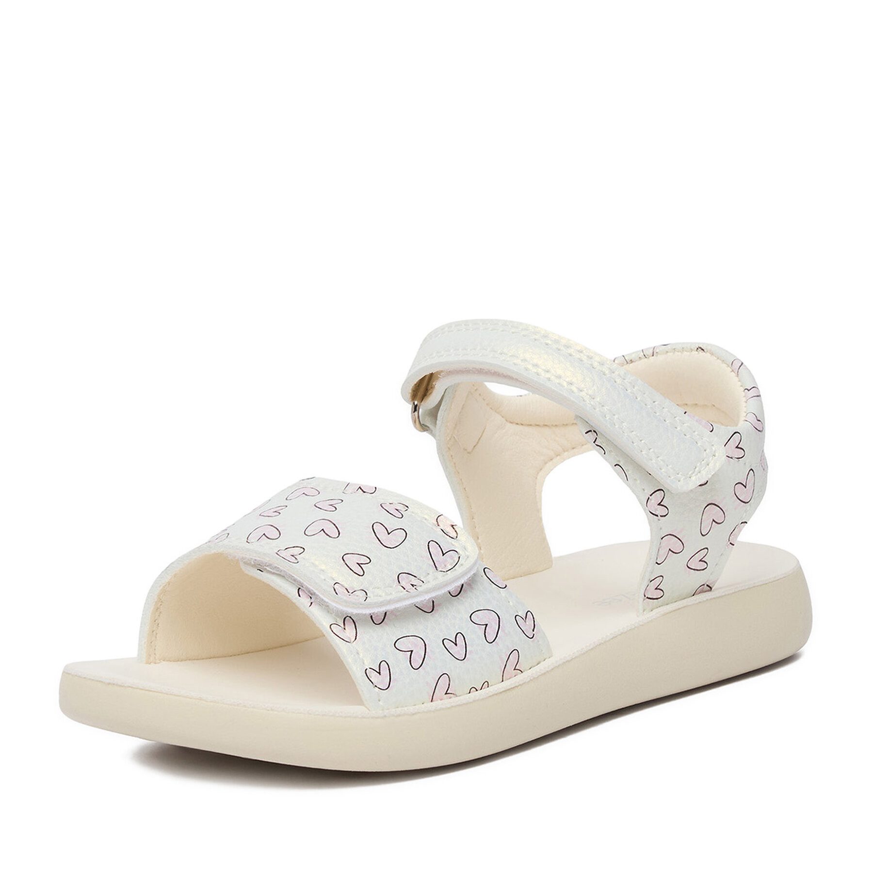 DeeZee Deezee Damen-Sandalen Weiß Sandale