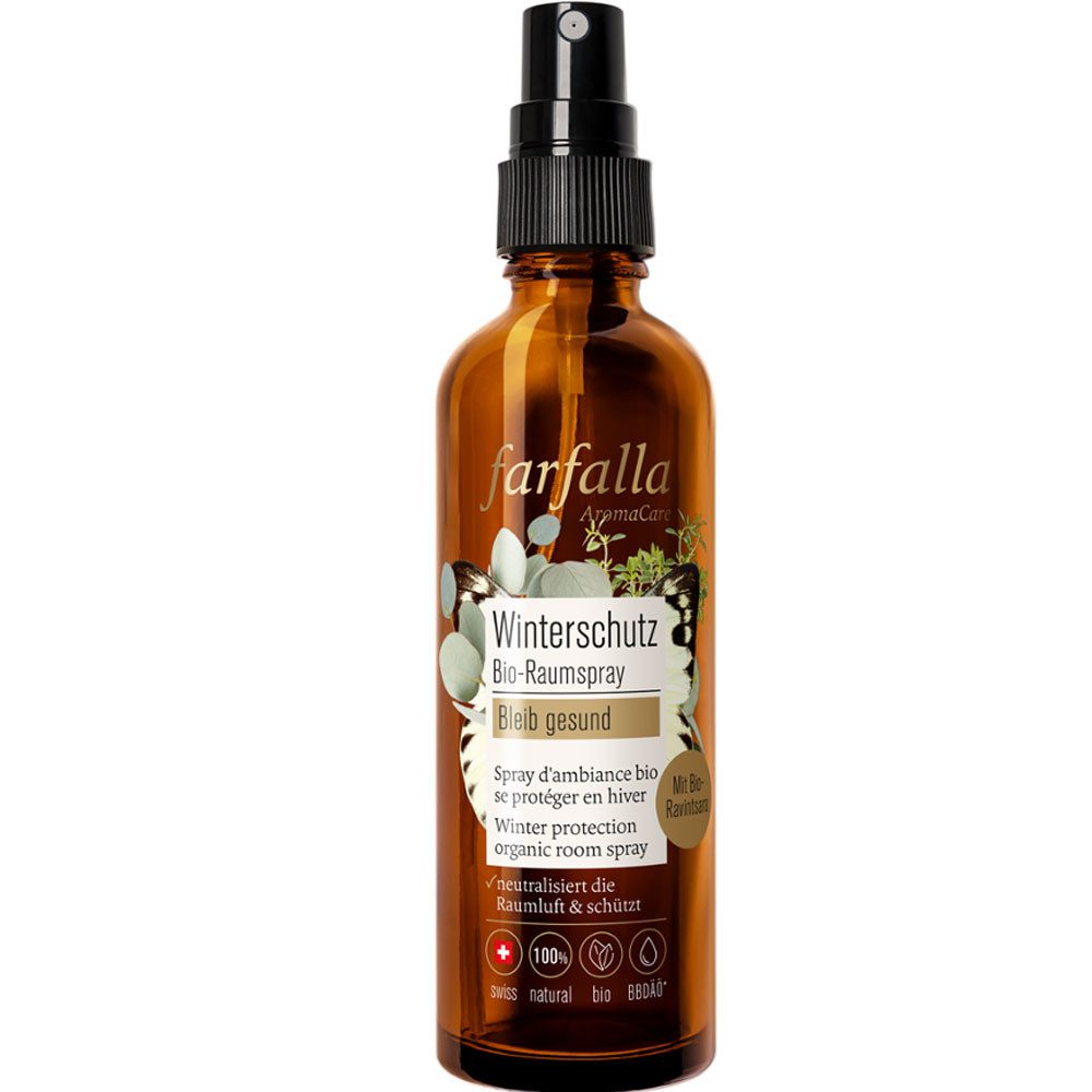 Farfalla Essentials AG Duftöl Winterschutz Bio-Raumspray Bleib gesund, 75 ml