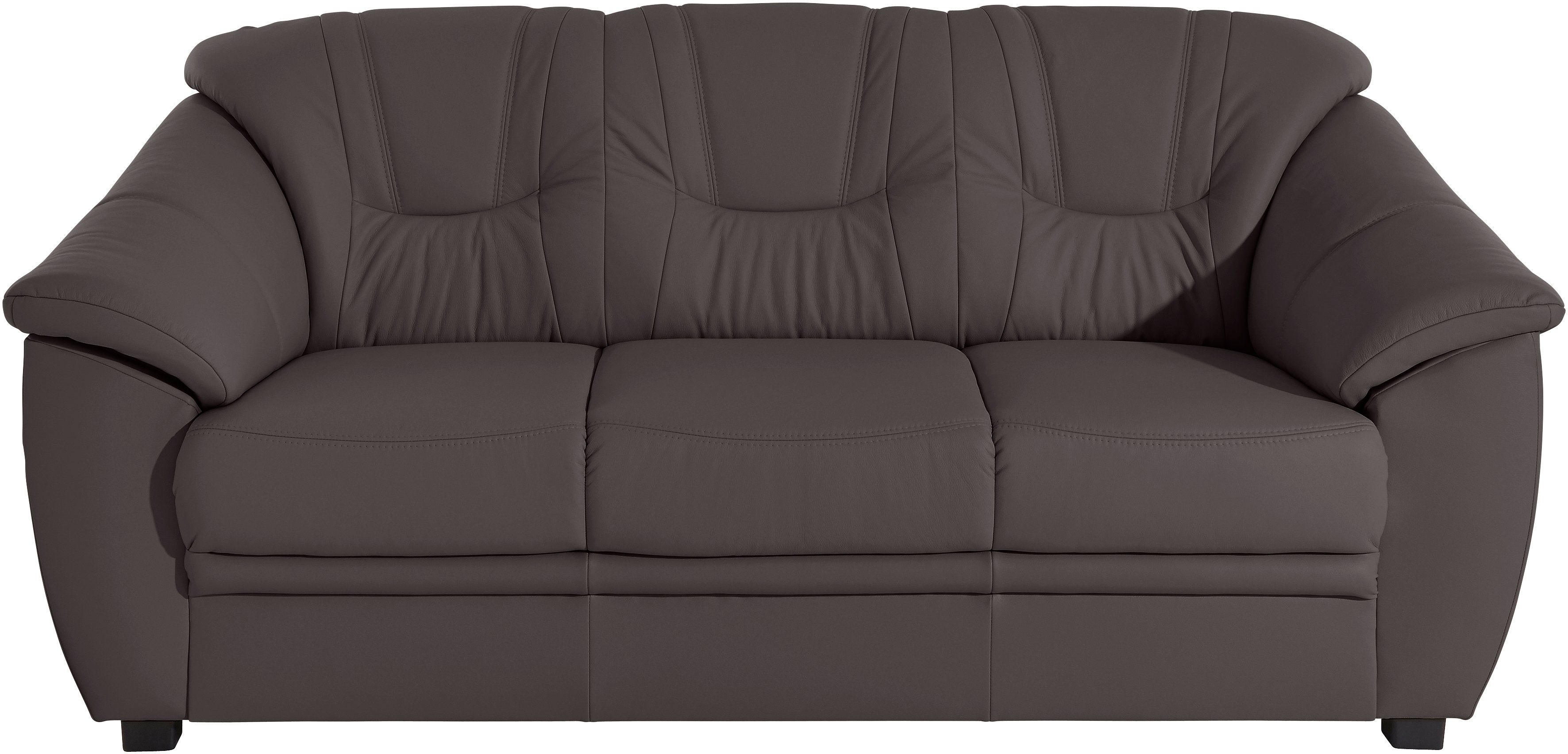 sit&more 3-Sitzer Savona, B: 198 cm, Federkern, Komfortsitzhöhe 46 cm, optional Schlaffunktion, Liegefläche 190x137cm, Stoff- & Lederauswahl