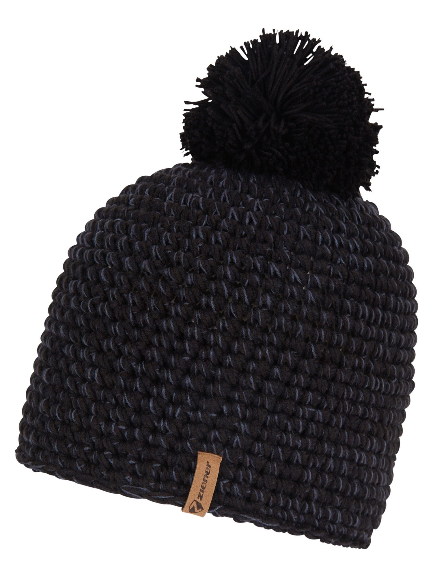 Ziener Beanie Ziener Intercontinental Hat Accessoires Black - Ombre