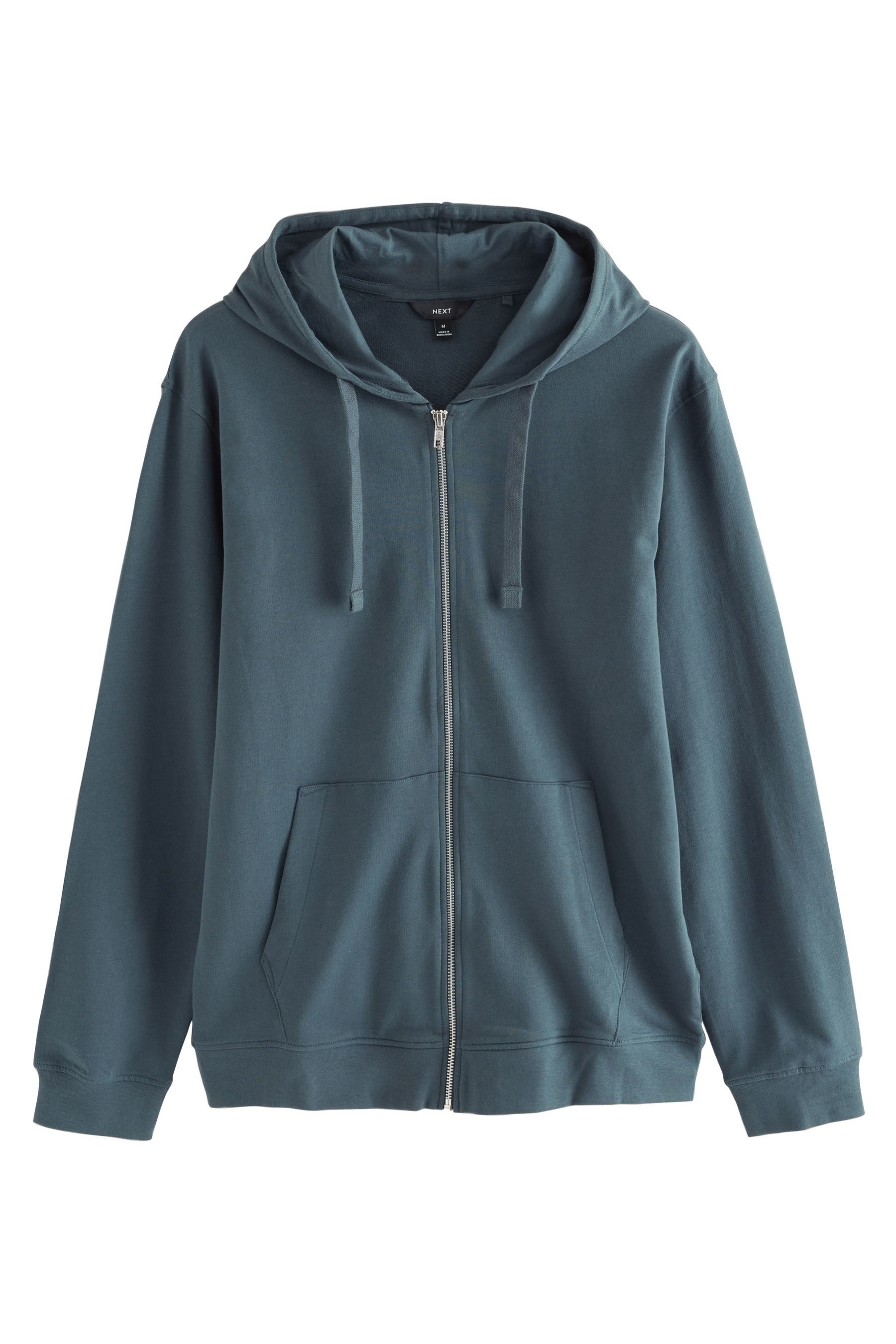 Next Kapuzensweatshirt Leichte Kapuzenjacke mit Reißverschluss günstig online kaufen