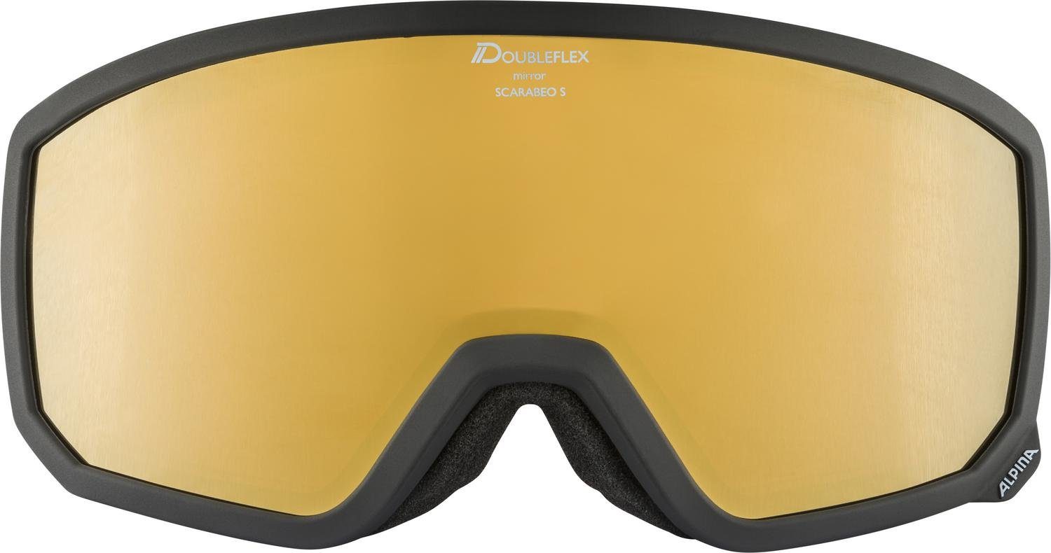 Alpina Sports Skibrille SCARABEO S Q-LITE matt black