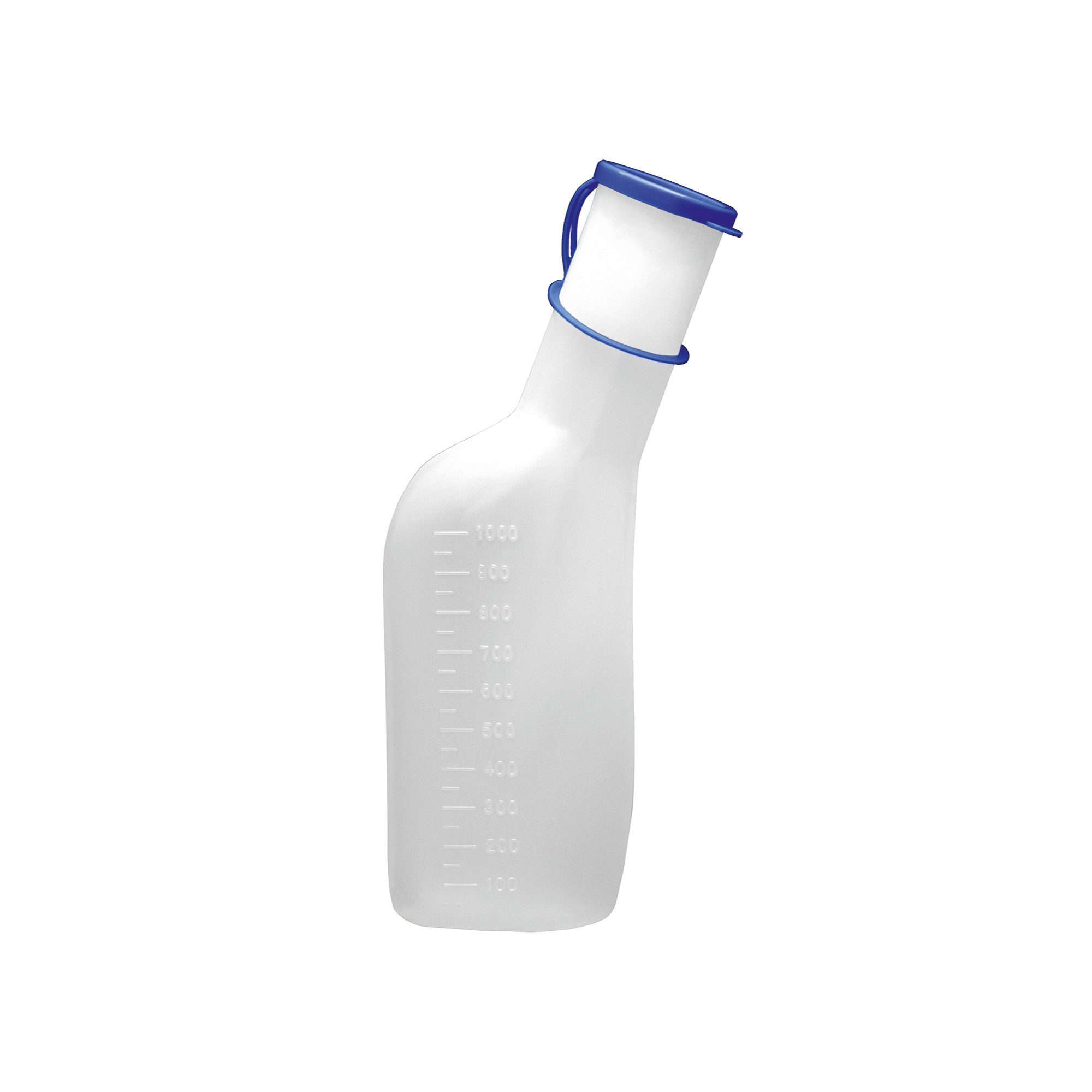 MediTrade Urin-Flasche Meditrade - Urinflasche milchig - für Männer, 1000 ml, milchig, 1Stk.