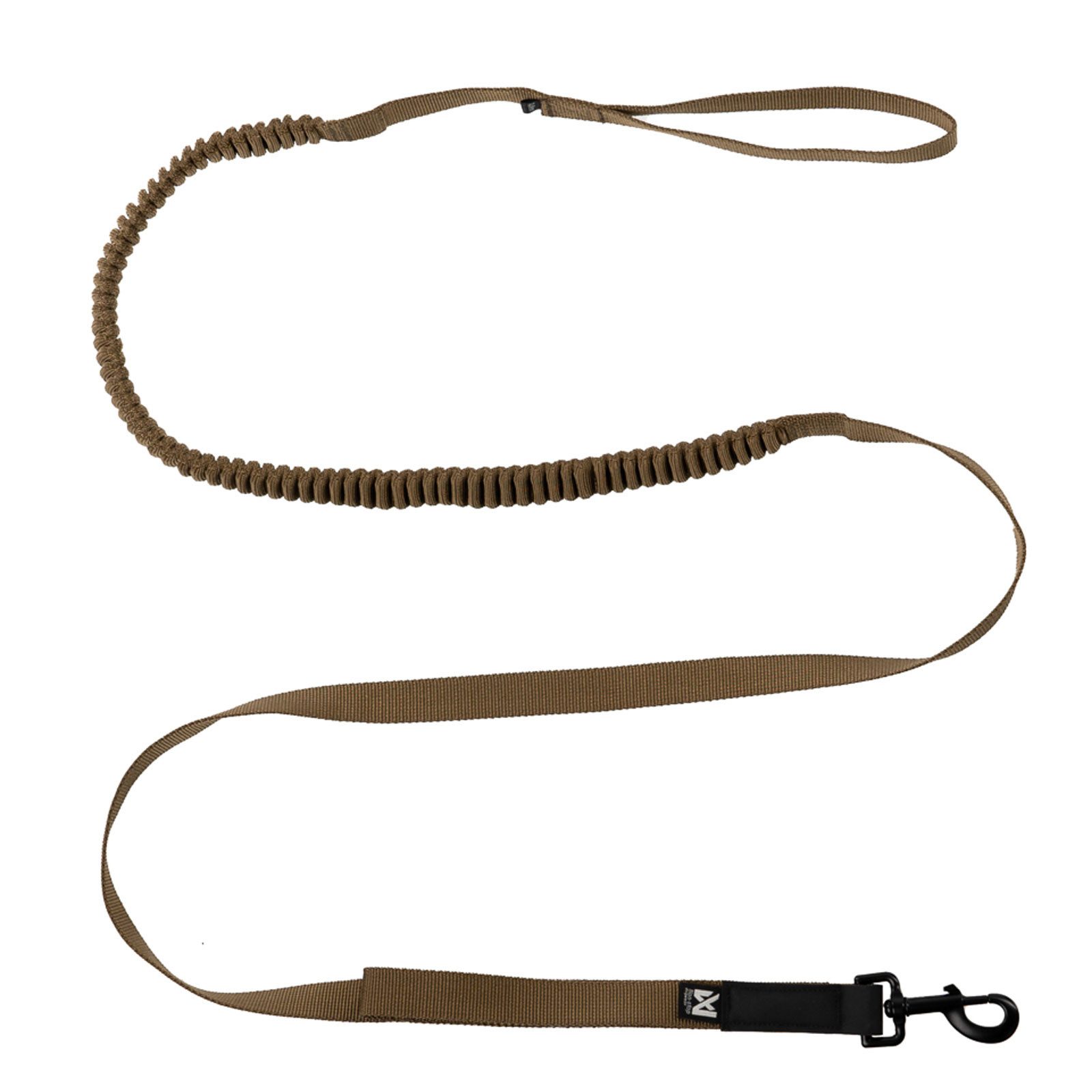 Non-stop dogwear Hundeleine Touring bungee leash WD 2,8m/23mm olive, Die Working Dog Serie - für Malocher-Hunde!