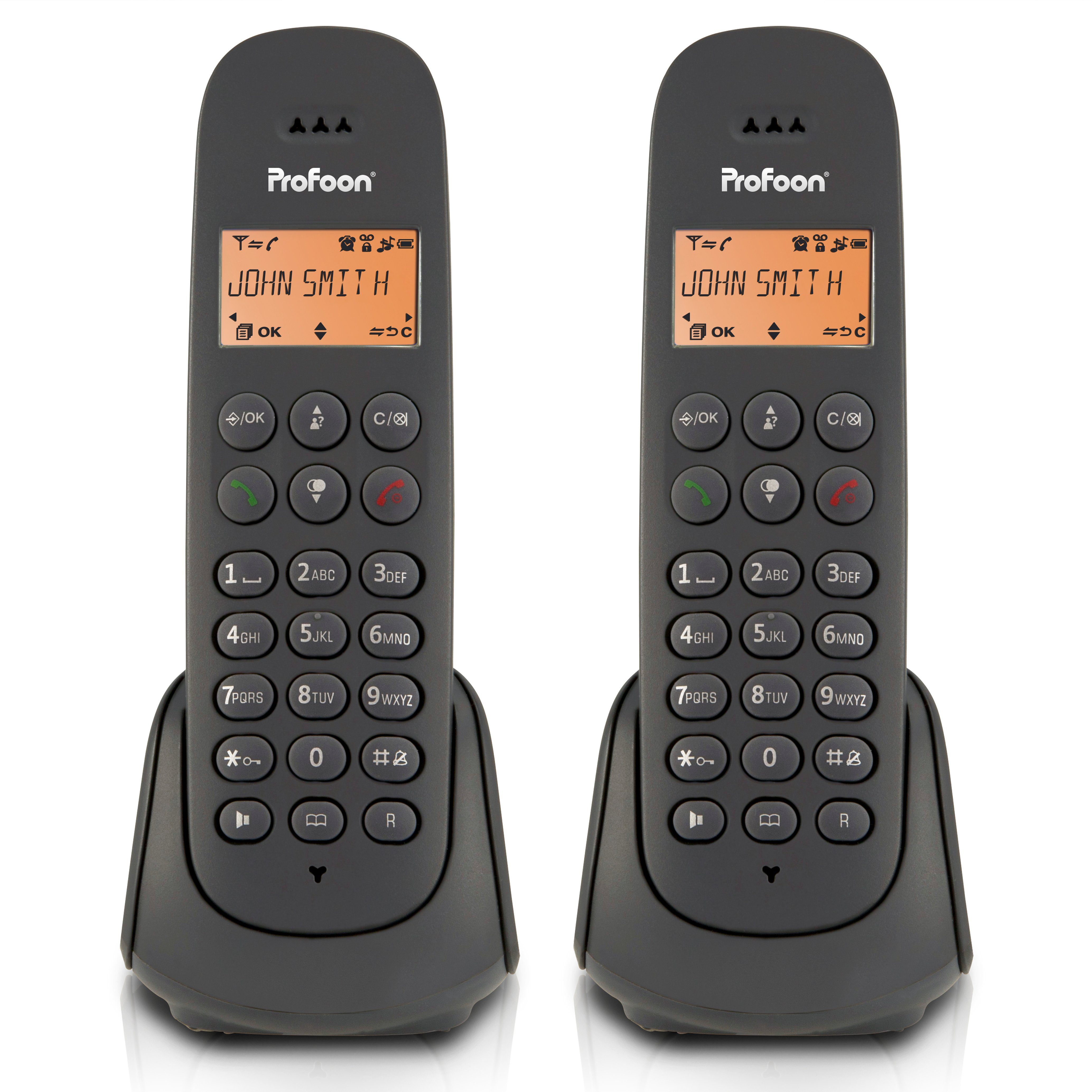 Profoon PDX300 Serie Schnurloses DECT-Telefon