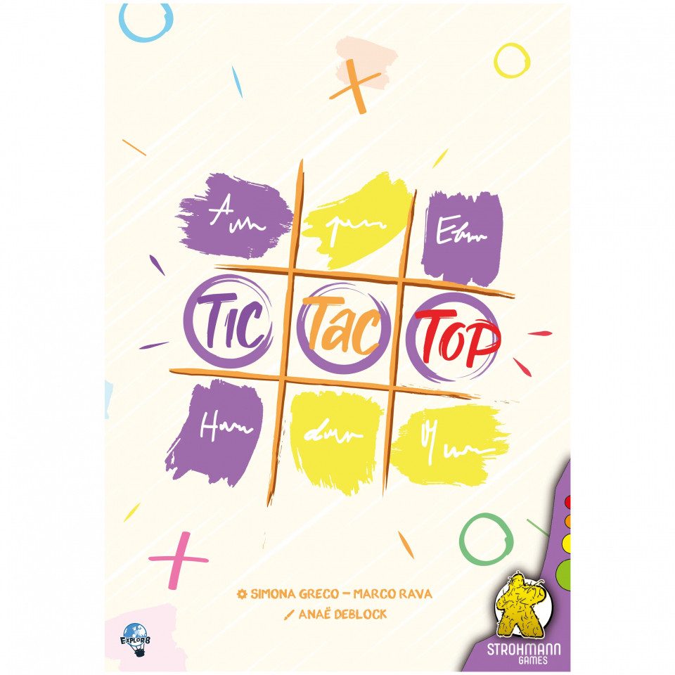 Strohmann Games Spiel, Tic Tac Top - deutsch