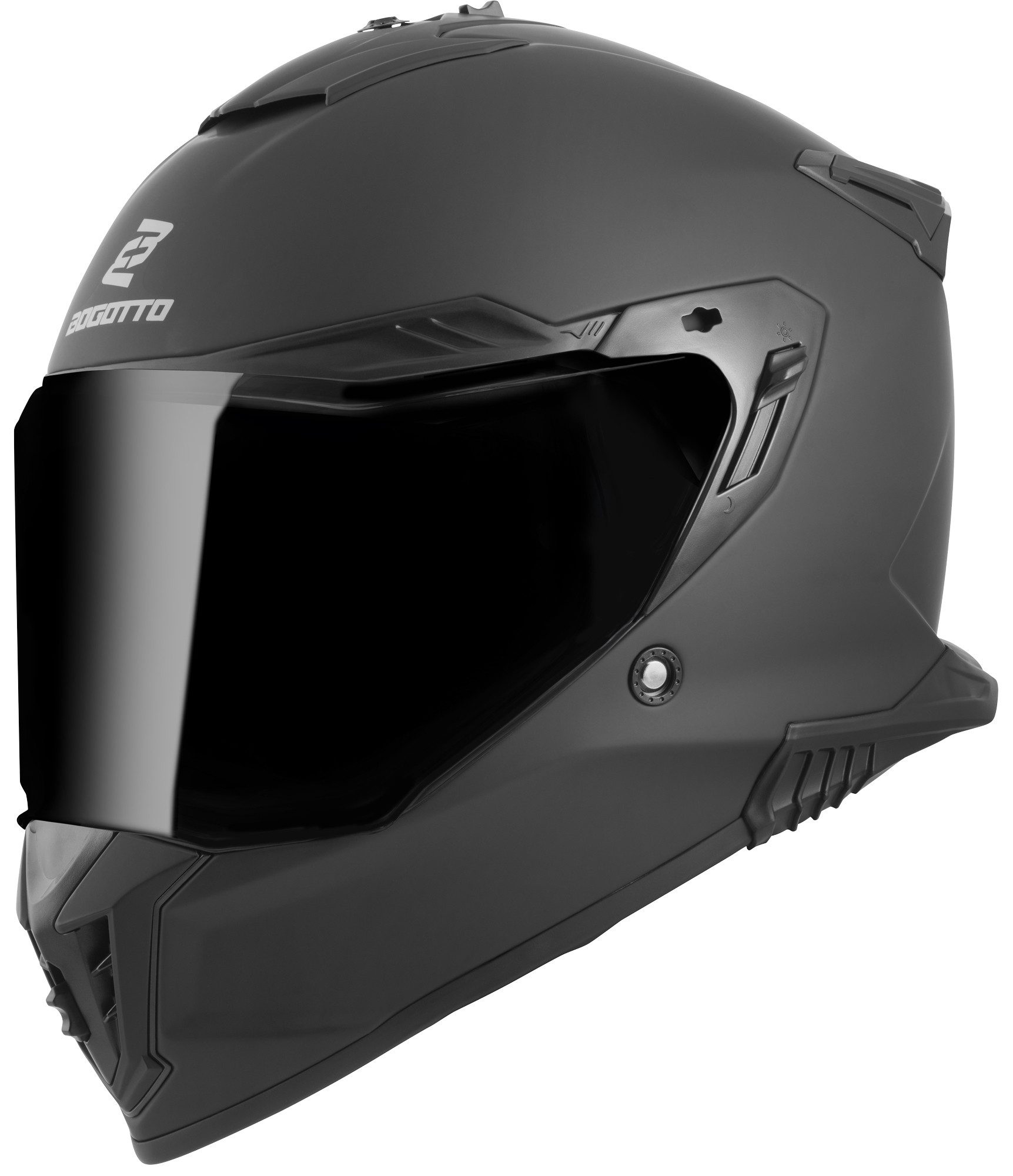 Bogotto Motocrosshelm FG-601 Enduro Helm, vorbereitet für Kommunikationssystem,Notfallsystem-Polsterung (EQ