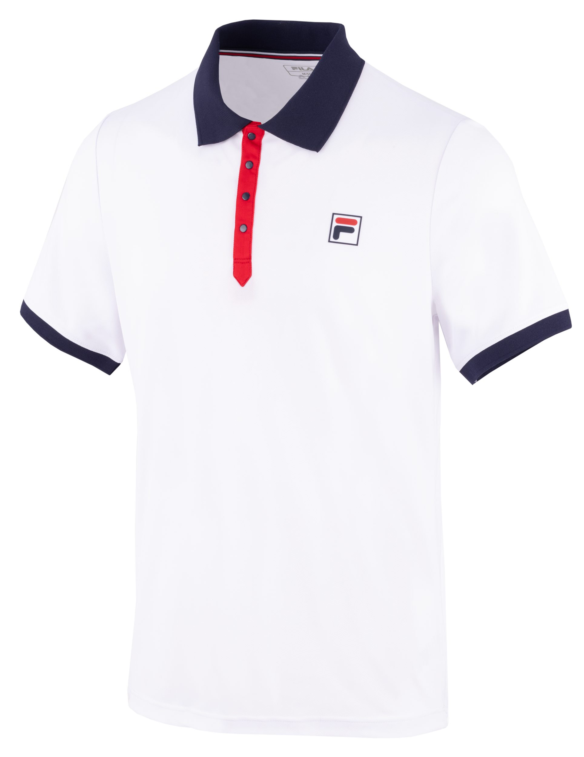 Fila Poloshirt FILA Polo Dominic Weiß