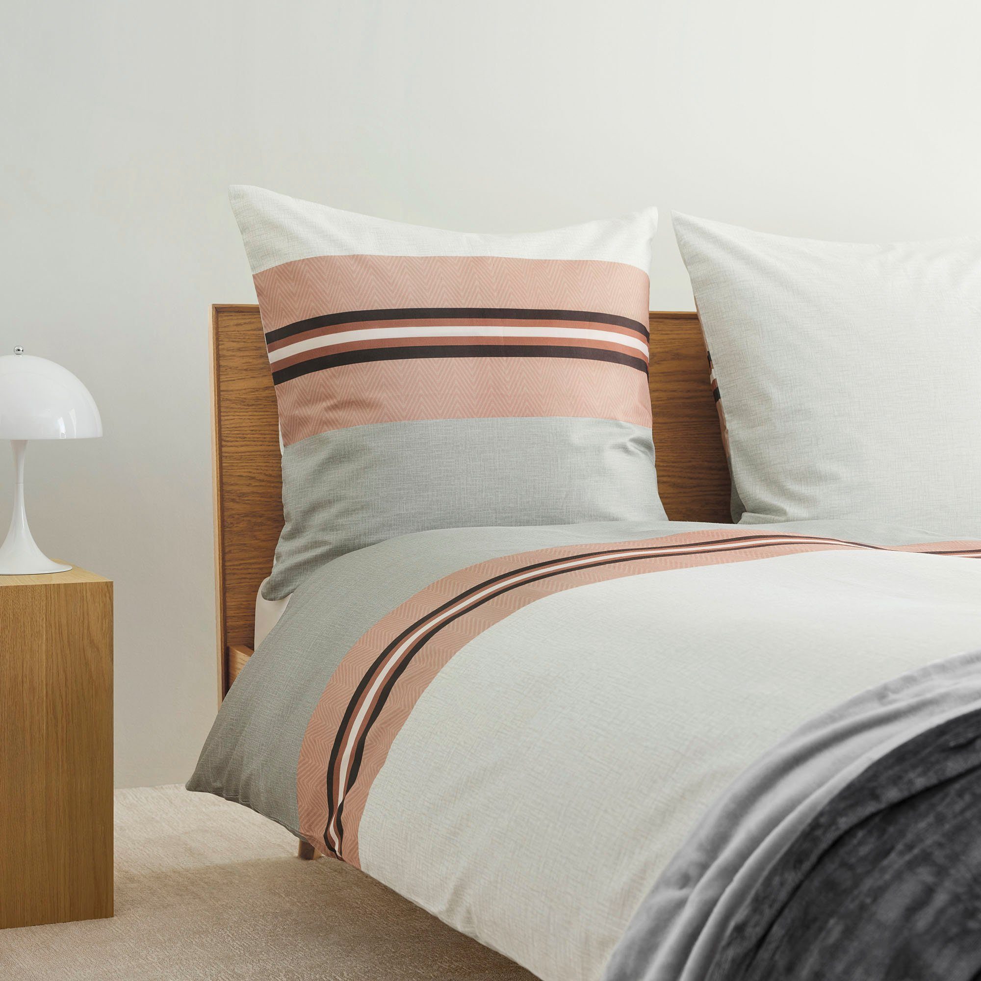 s.Oliver Bettwäsche Feinflanellbettwäsche s.Oliver, Feinflanell, im sportiven Design