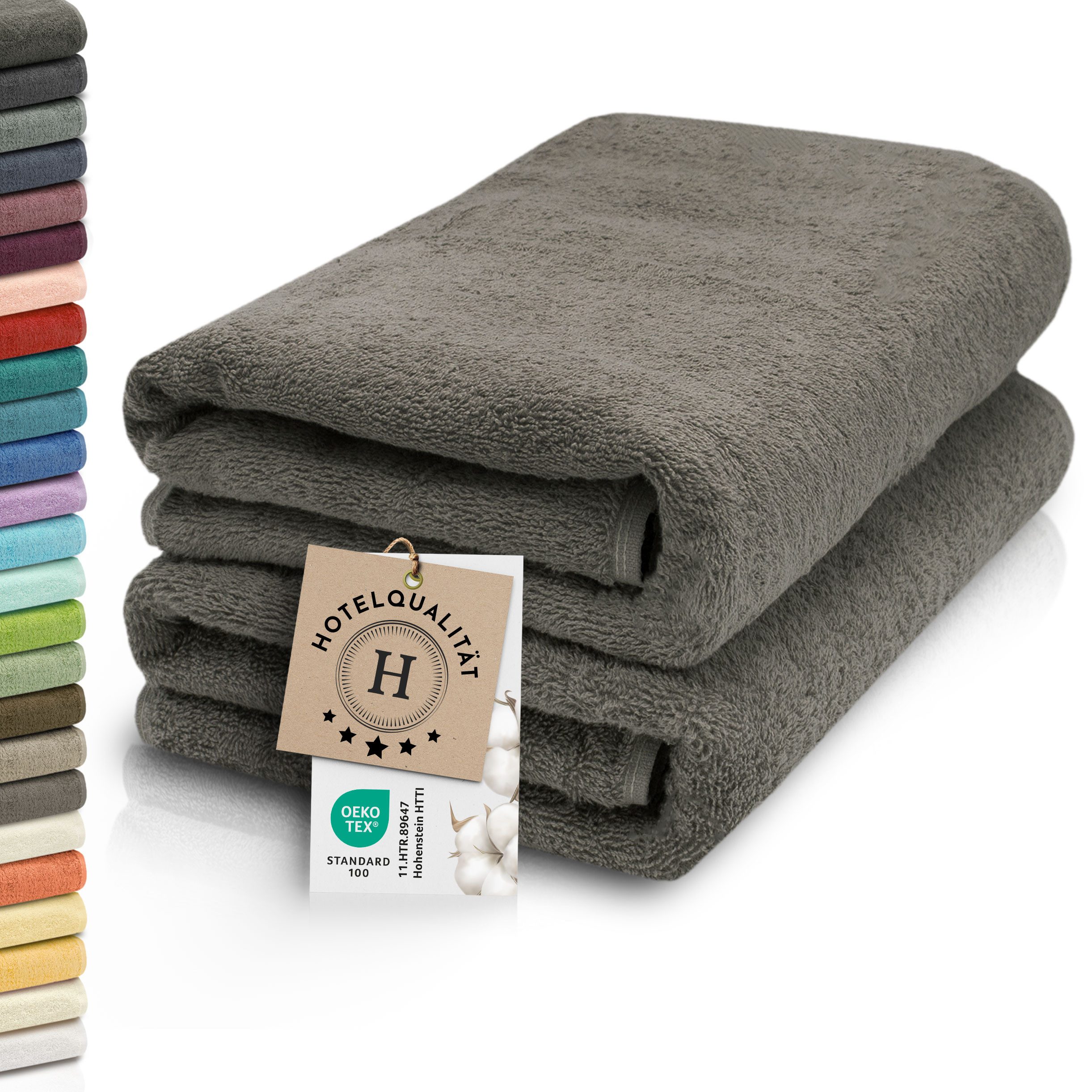 ZOLLNER Saunatuch, Walkfrottier (2-St), 70 x günstig online kaufen