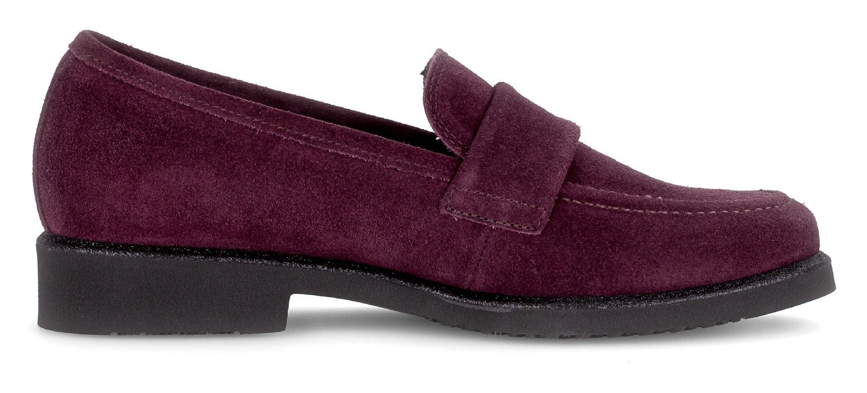 Gabor Loafer, Blockabsatz, Sipper, Businessschuh mit Glitzer am Sohlenrand