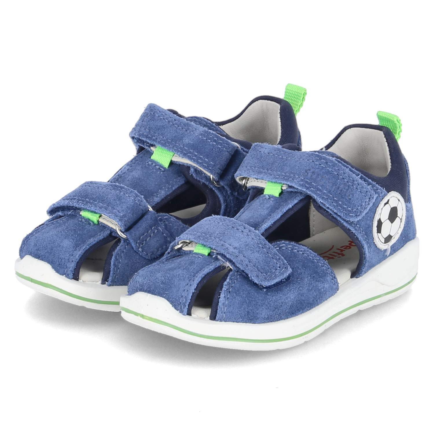 Superfit Sandale Jungen Superfit Boomerang Sandale Für Jungen - Lauflernsandale Mit Klett, Bunt Klettverschluss Kinderschuh