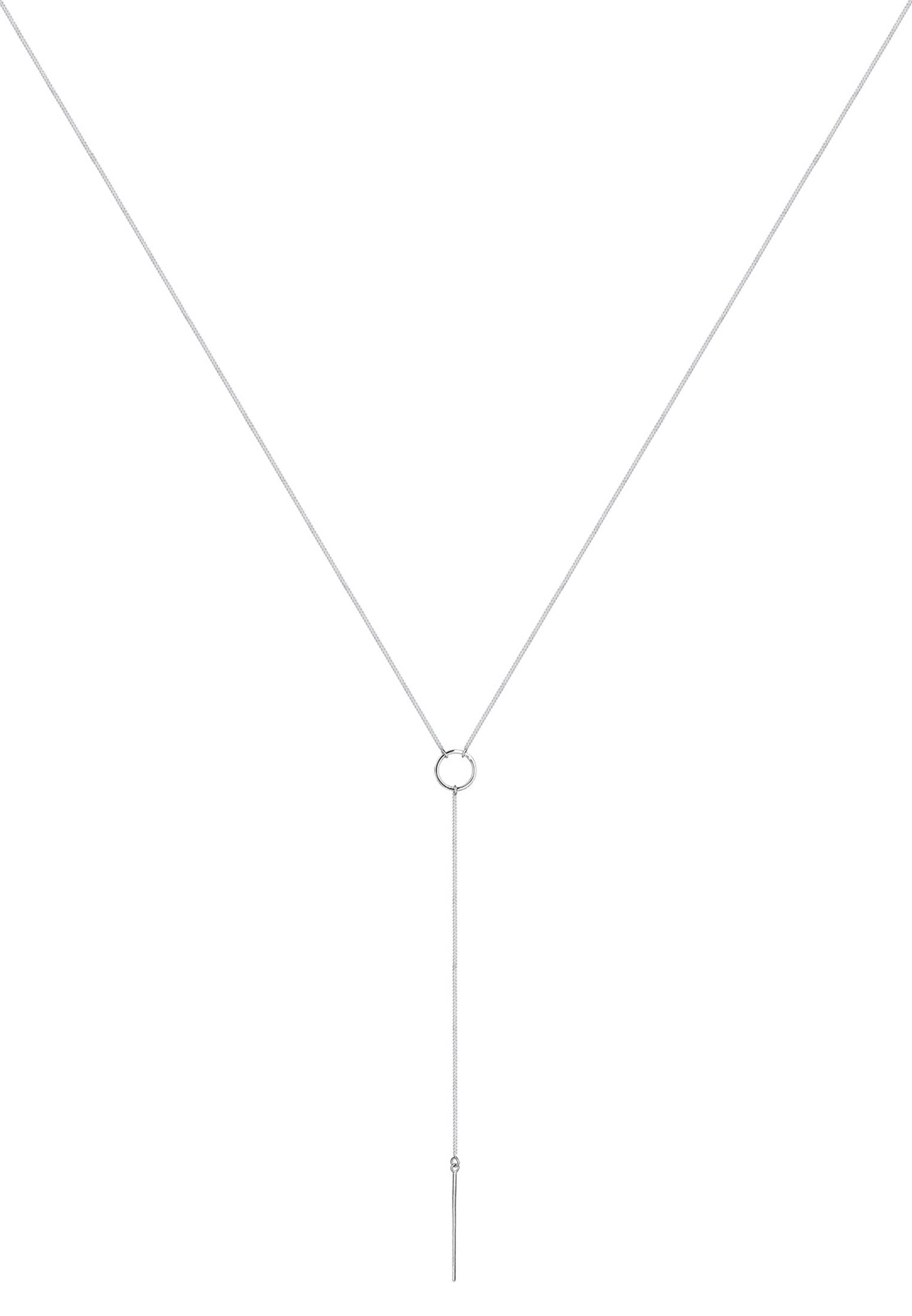 Elli Kette ohne Anhänger Y-Kette Trend Minimal 925 Silber