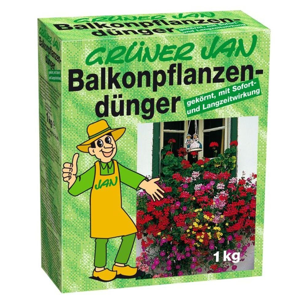 Grüner Jan Blumenerde »10x 1kg Grüner Jan Balkonpflanzendünger reiche