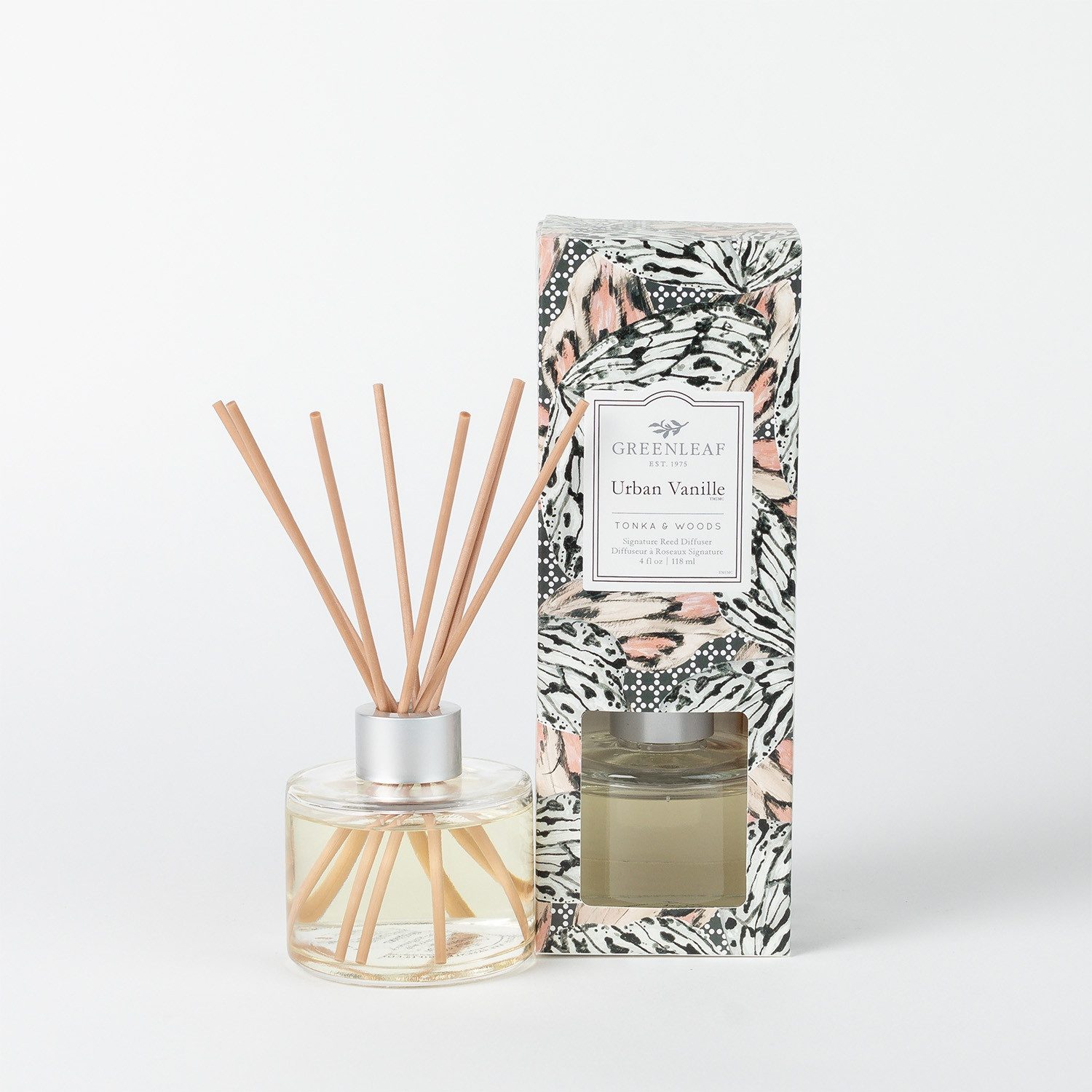 Greenleaf Raumduft Vanille 118 ml (1-St), Greenleaf – Aromatischer Reed Diffuser