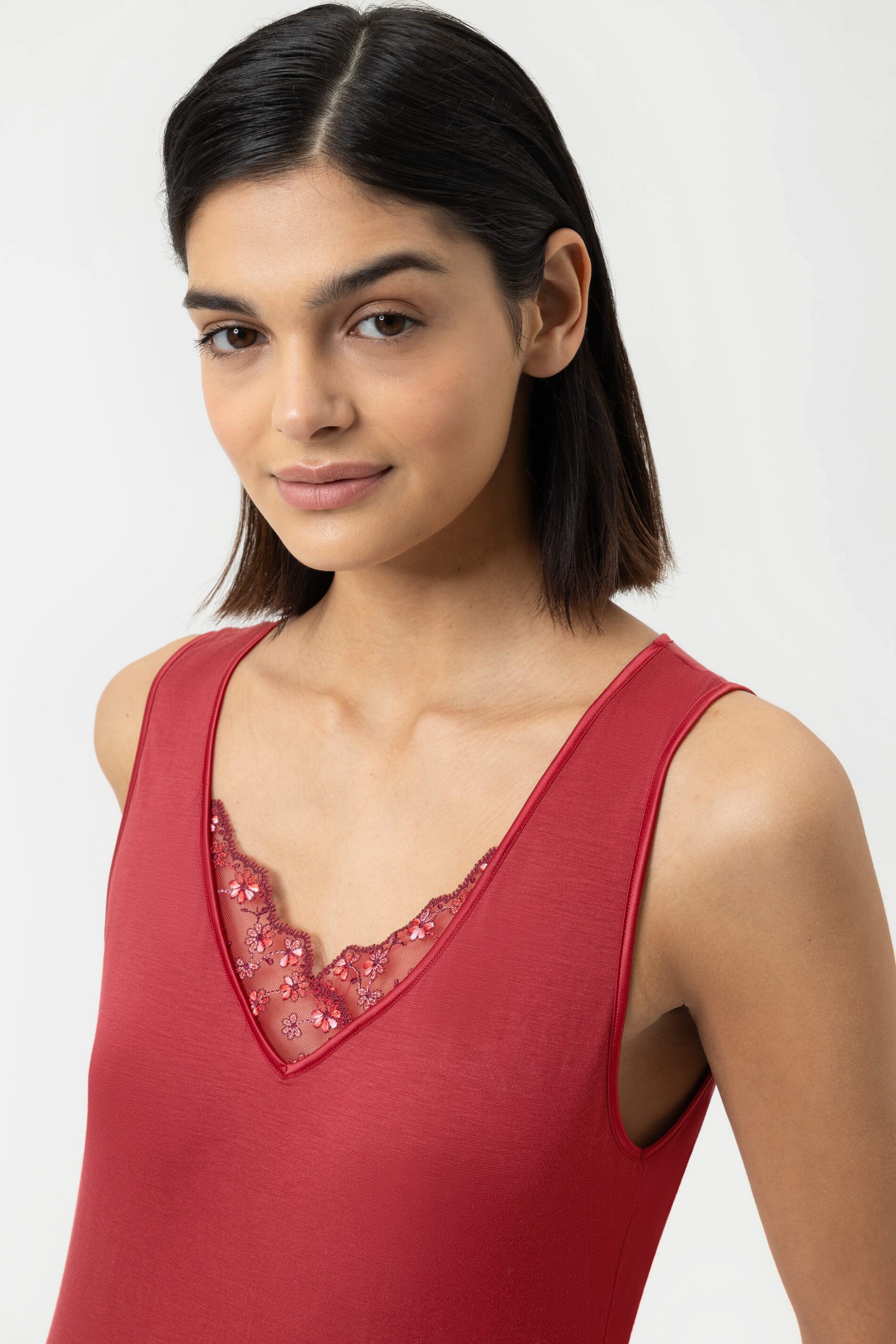 Mey Trägertop Mey Damen Top Serie Delighted Uni Unterhemd (1-tlg)