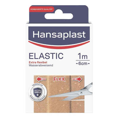 Hansaplast Wundpflaster Elastic, zuschneidbar, extra flexibel