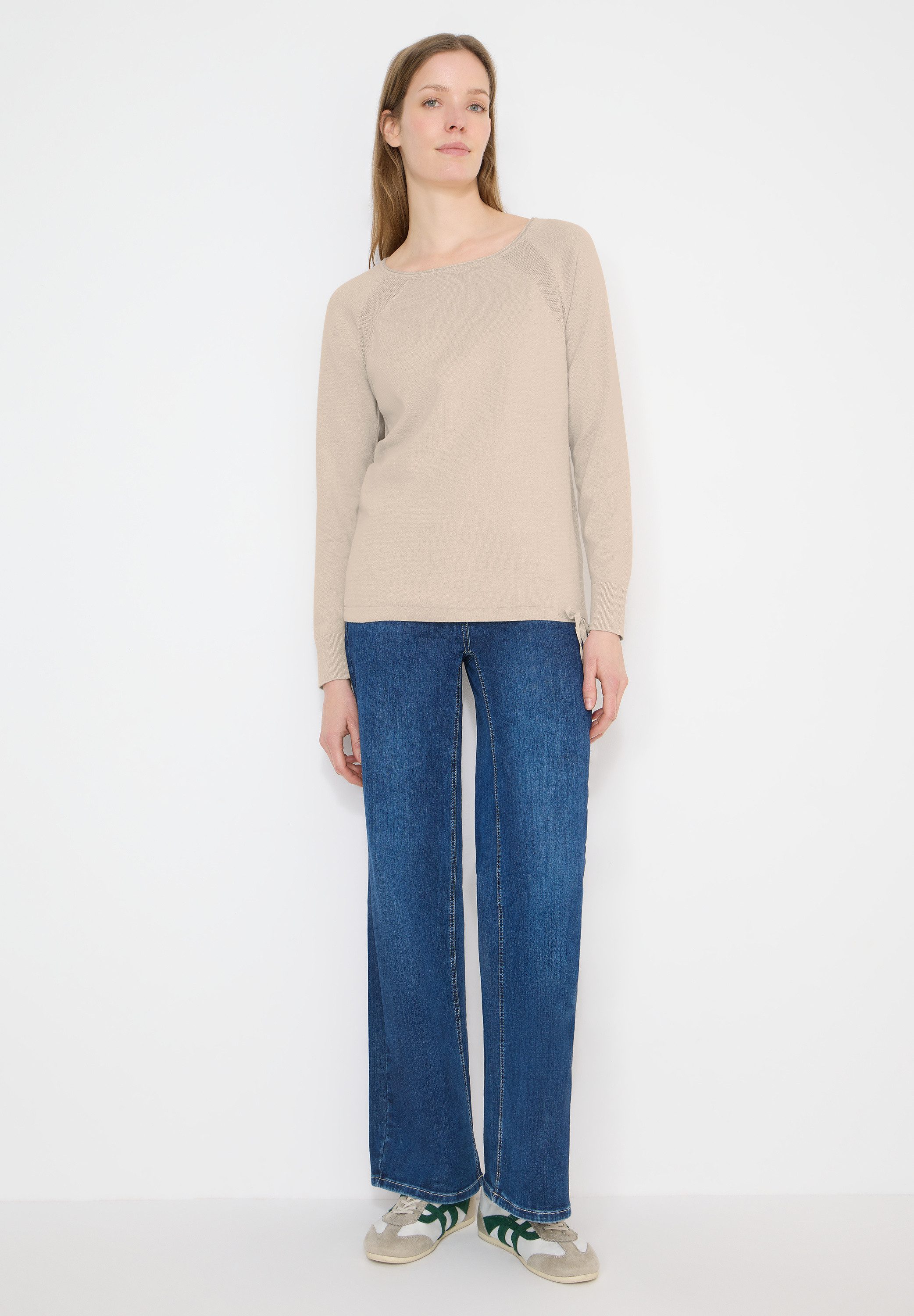 CECIL Strickpullover mit U-Boot-Ausschnitt