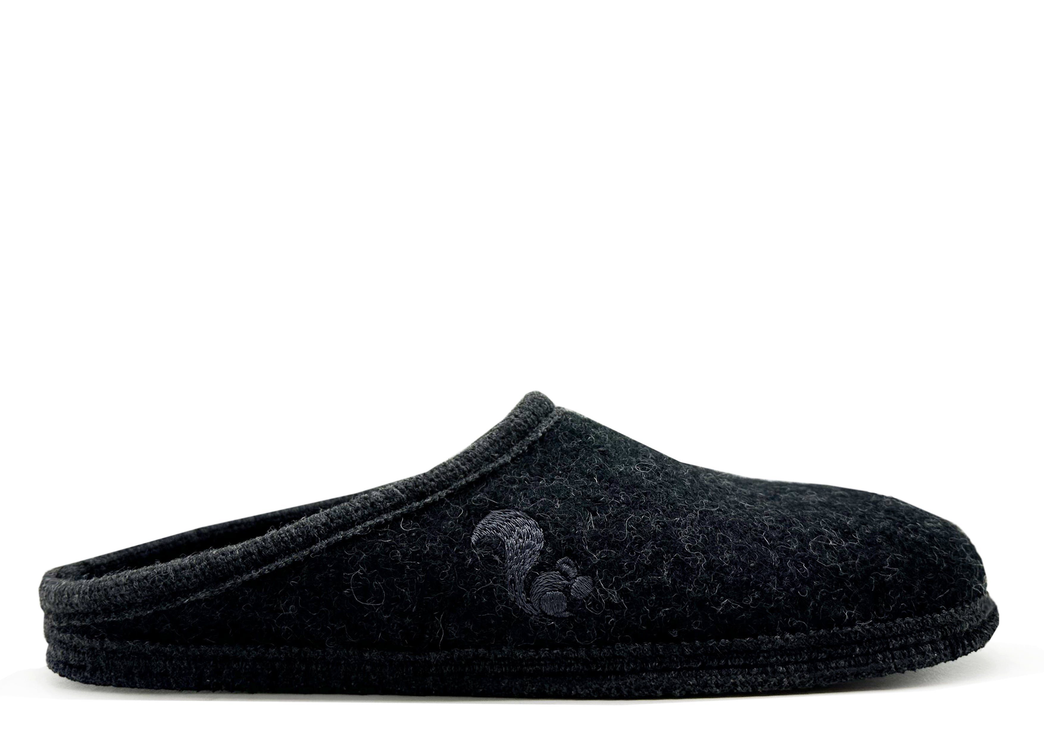 thies 1856 ® Mountain Wool Slipper 2 charcoal Hausschuh