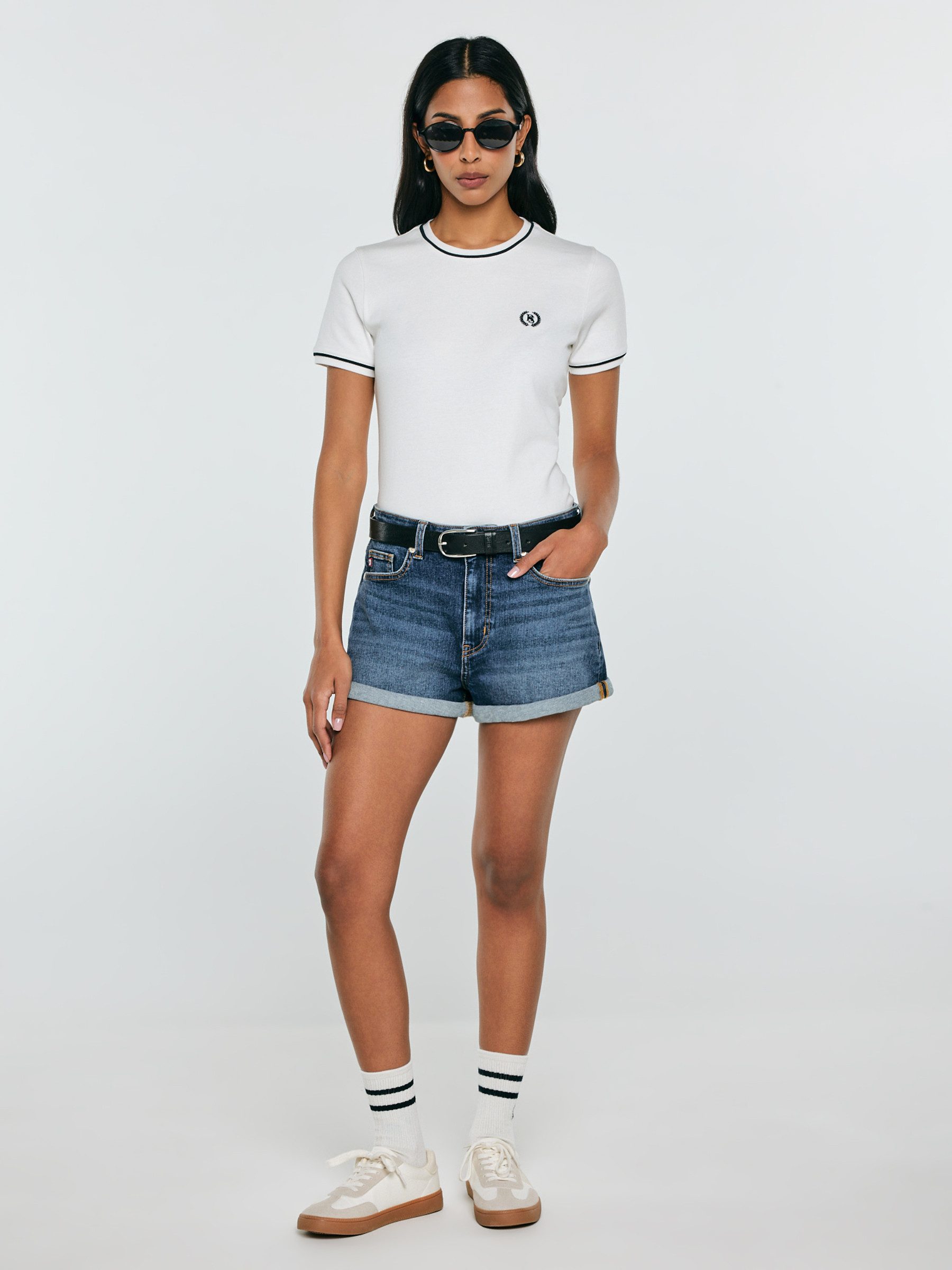 BIG STAR T-Shirt LEMOURE creme