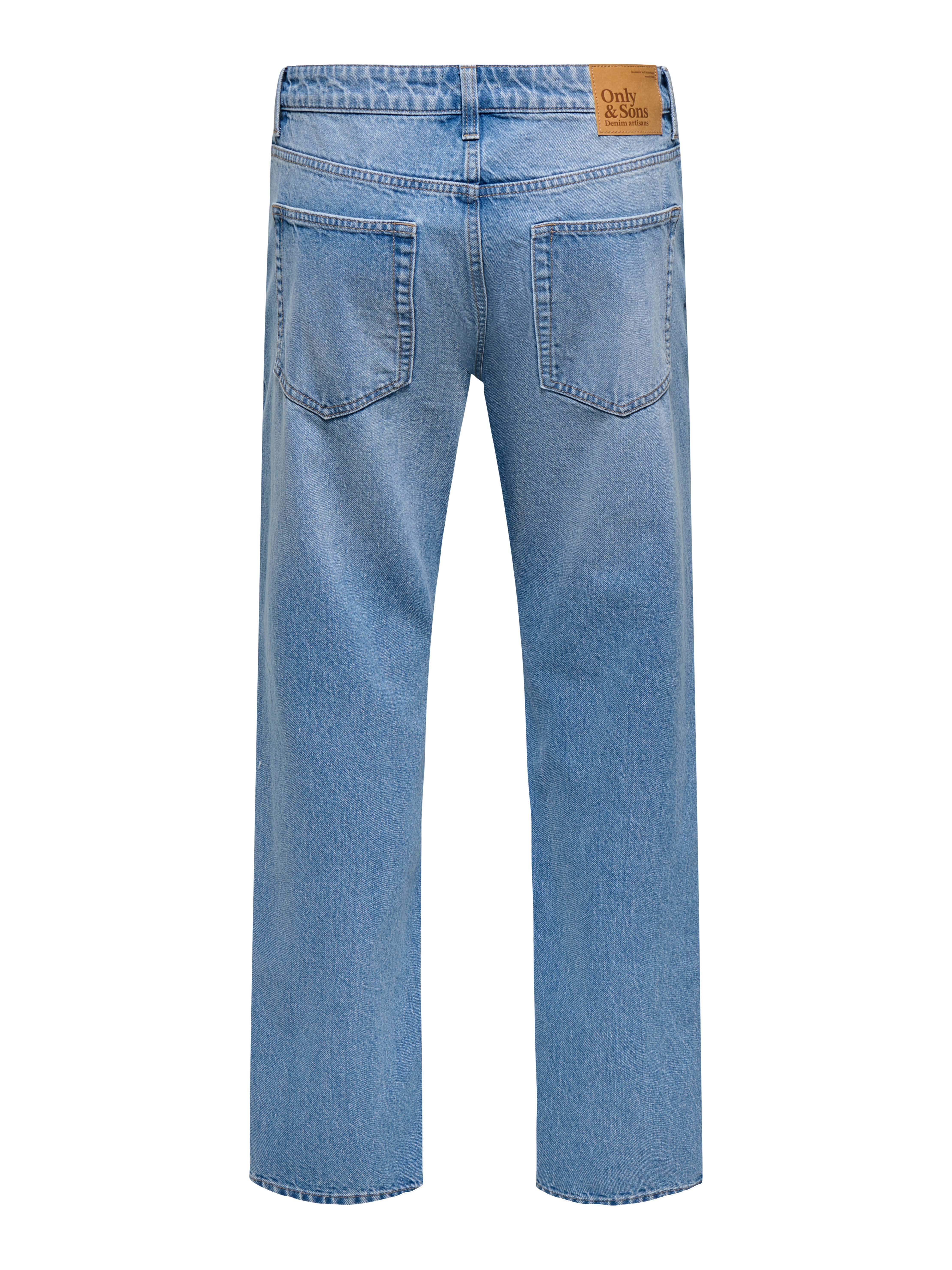 ONLY & SONS Straight-Jeans ONSEDGE STRAIGHT BOX PIM DNM CIFF Baumwolle, straight fit – Bild 4 von 5