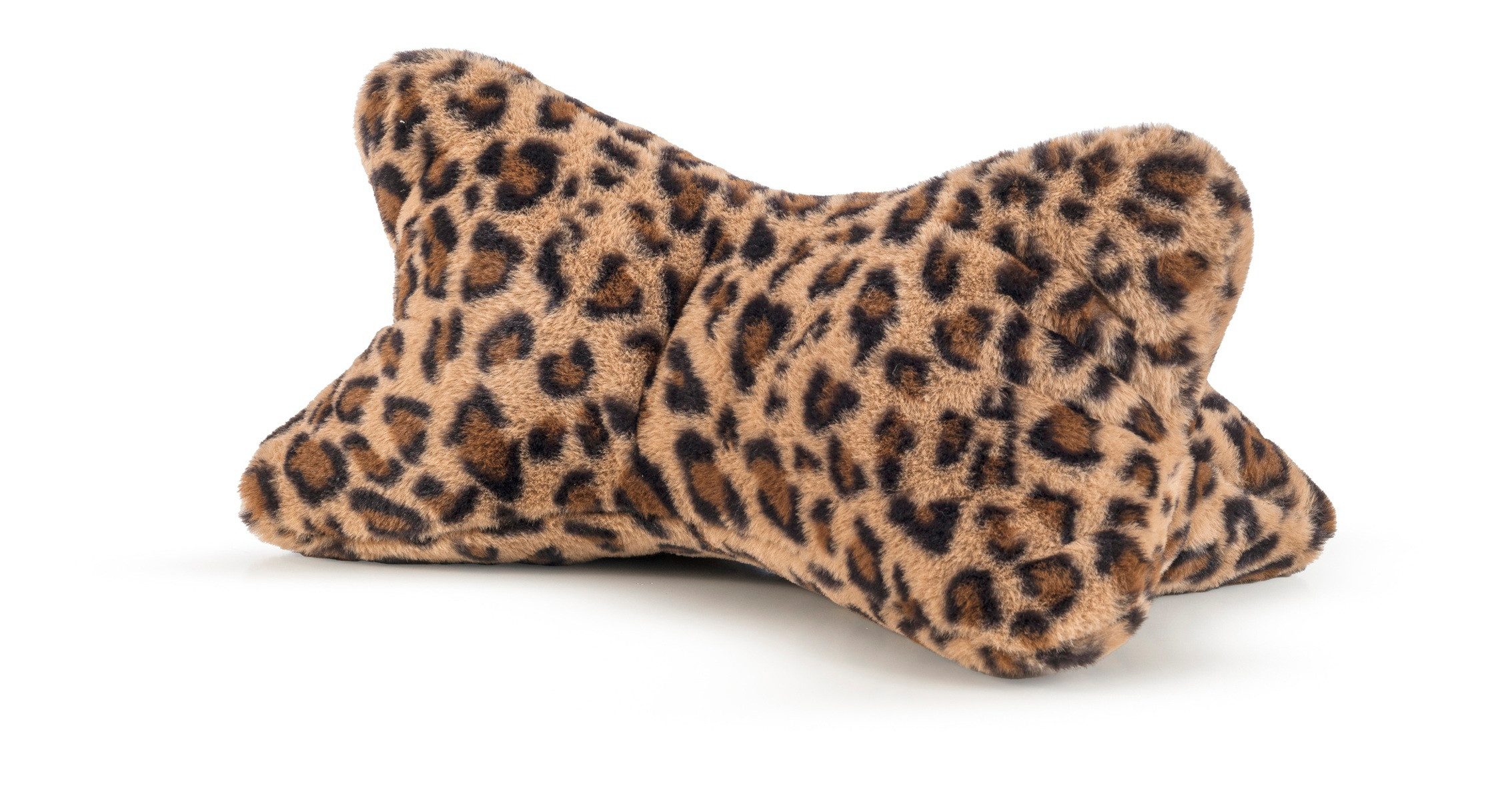 Magma Heimtex Dekokissen Leseknochen Panther, Leopardenmuster flexible Stütze für Bücher, E-Books oder Tablets