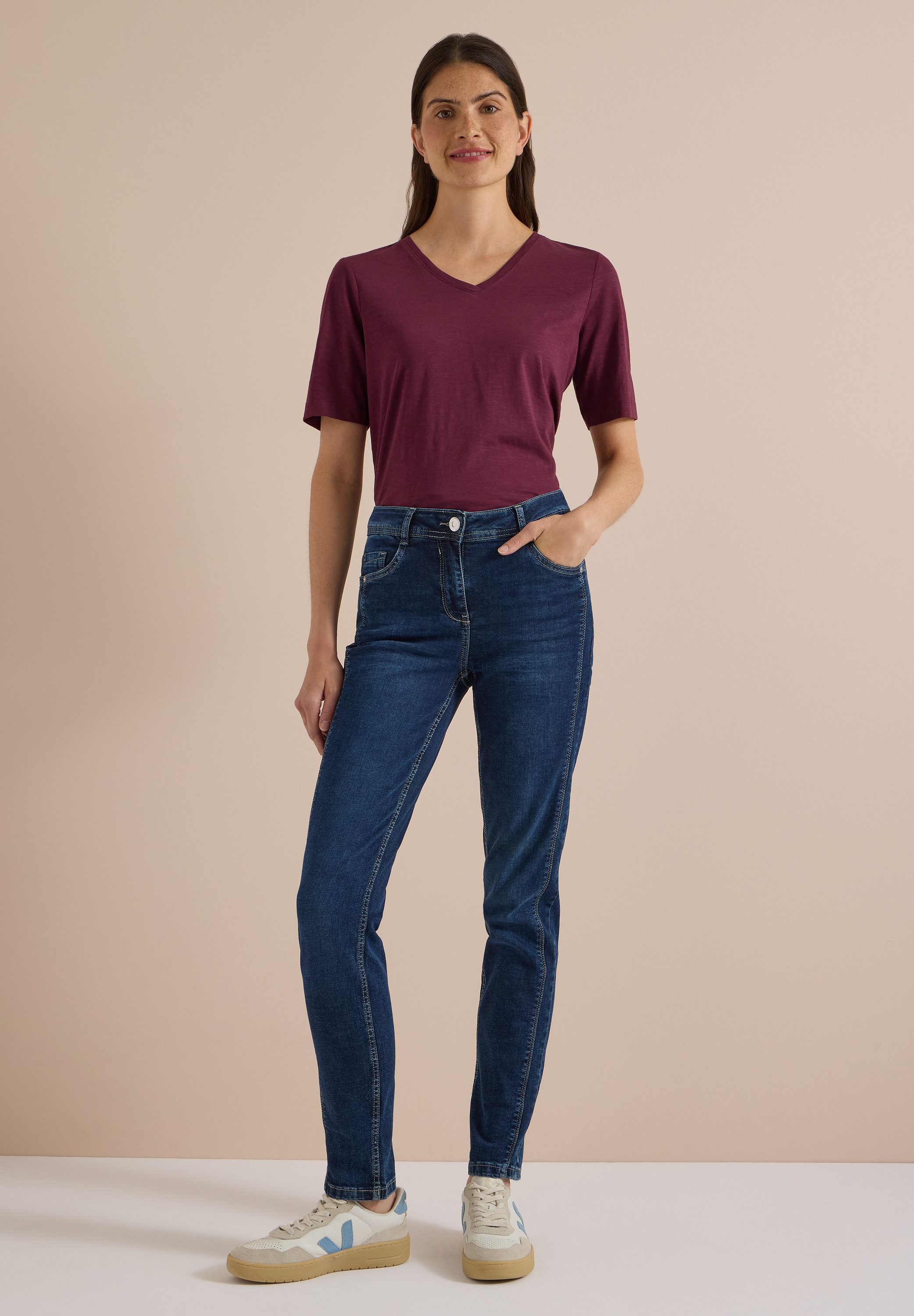 CECIL Slim-fit-Jeans 5-Pocket-Style – Bild 4 von 5