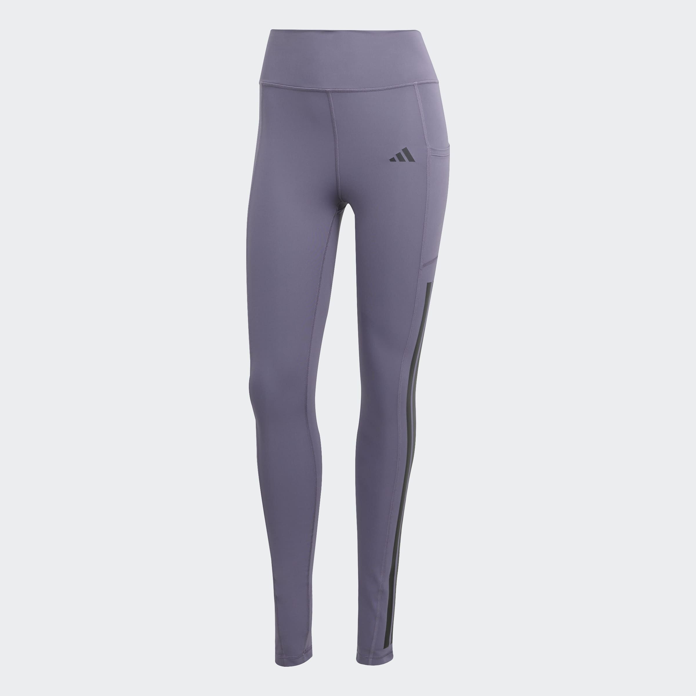 Trainingstights OPTIMÉ 3-STREIFEN FULL-LENGTH LEGGINGS