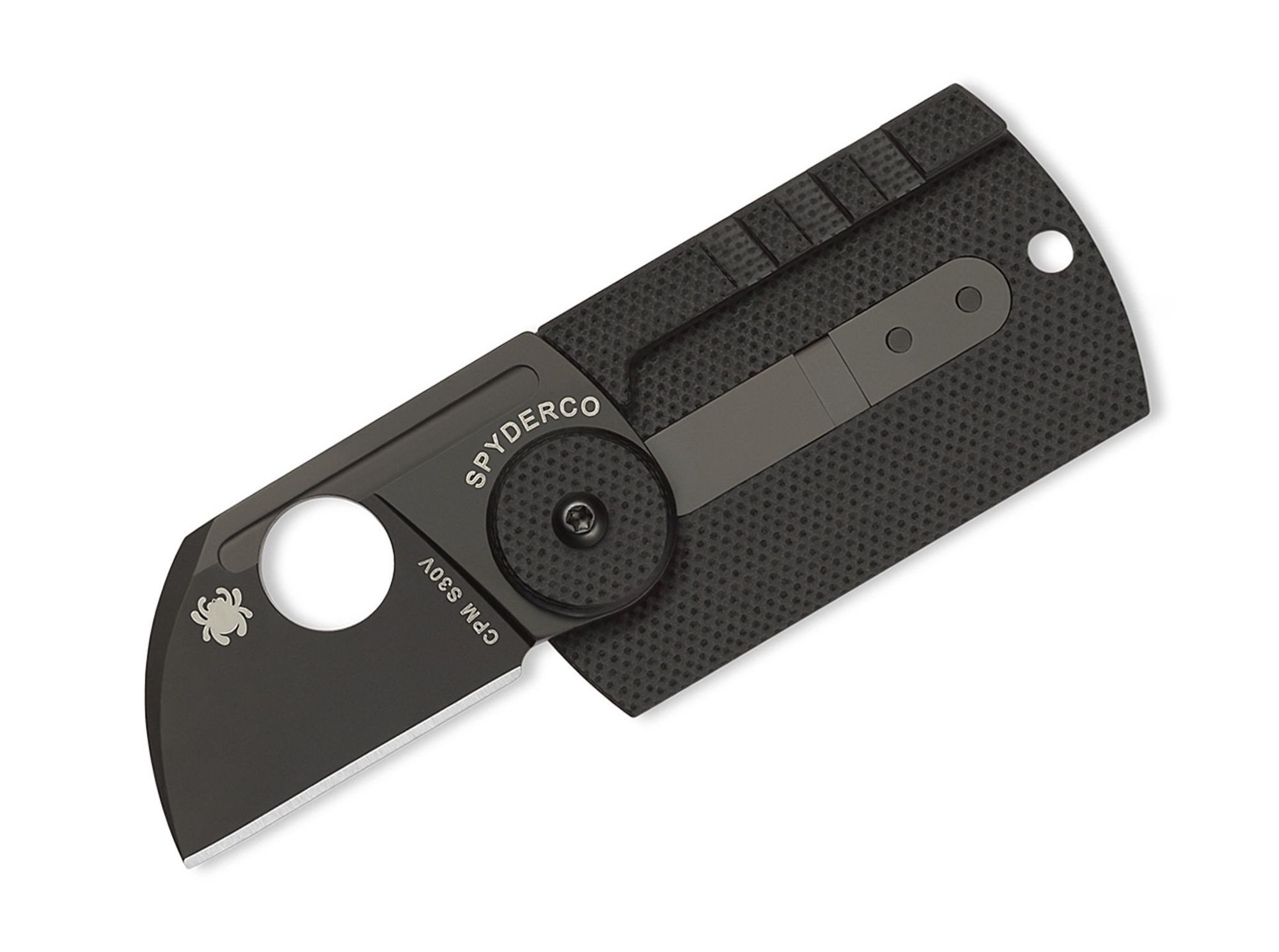 Spyderco Taschenmesser Spyderco Dog Tag Folder CF