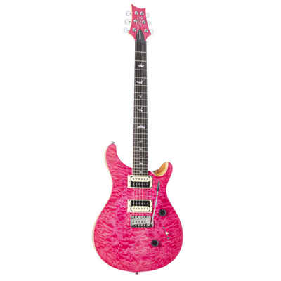 PRS E-Gitarre, SE Custom 24 Quilted Bonnie Pink - E-Gitarre