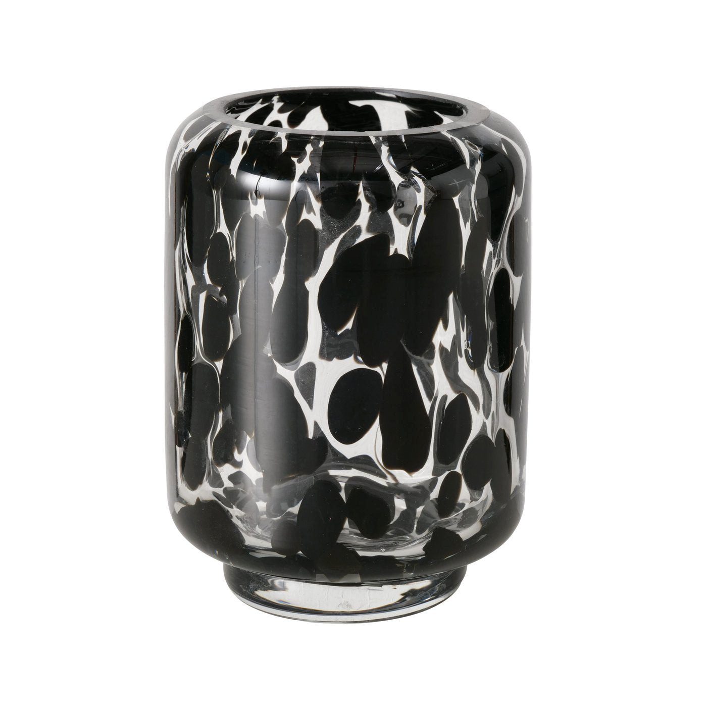 BOLTZE Windlicht Windlicht/Vase schwarz gemustert von Boltze