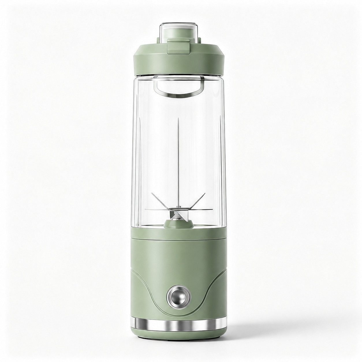 GLIESE Akku-Smoothie-Maker 650 ml – Tragbar, 16000 U/min, USB-C, 710 g für Unterwegs, 16000 U/min, 6 Klingen, USB-C, 2000 mAh, selbstreinigend & sicher
