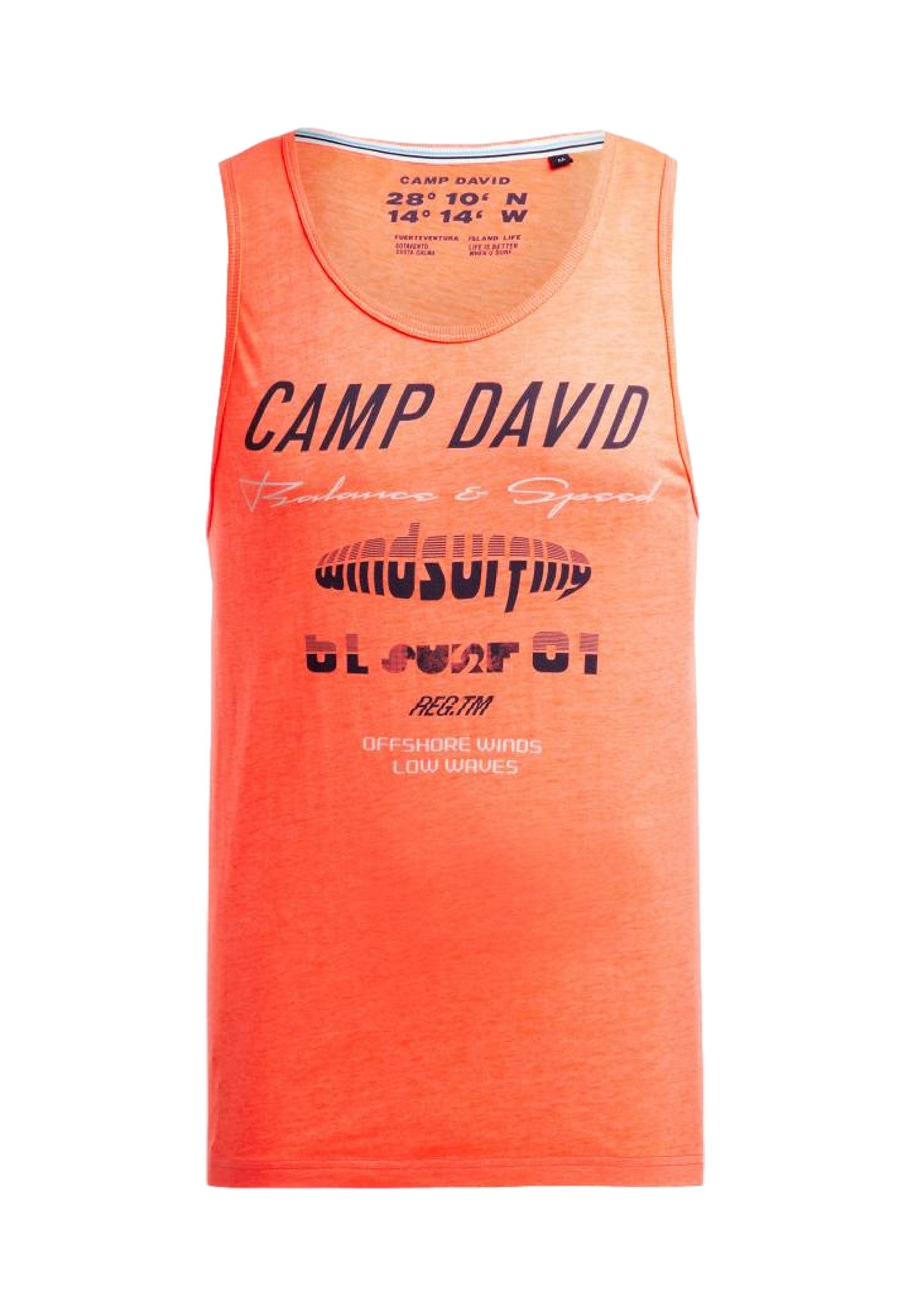 CAMP DAVID Tanktop Tanktop Windsurfing ärmelloses T-Shirt (1-tlg)