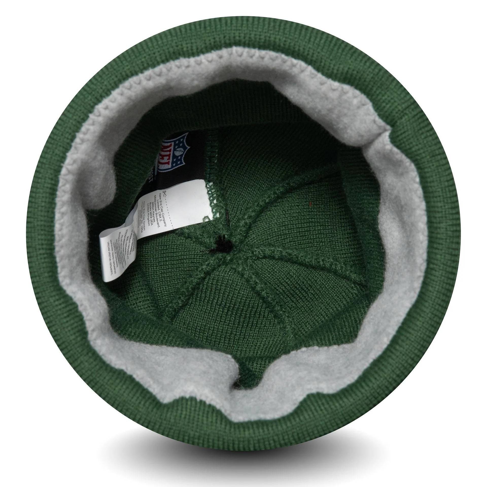 New Era Bommelmütze Mütze New Era NFL Jake Green Bay Packers doppelt gelegter Umschlag